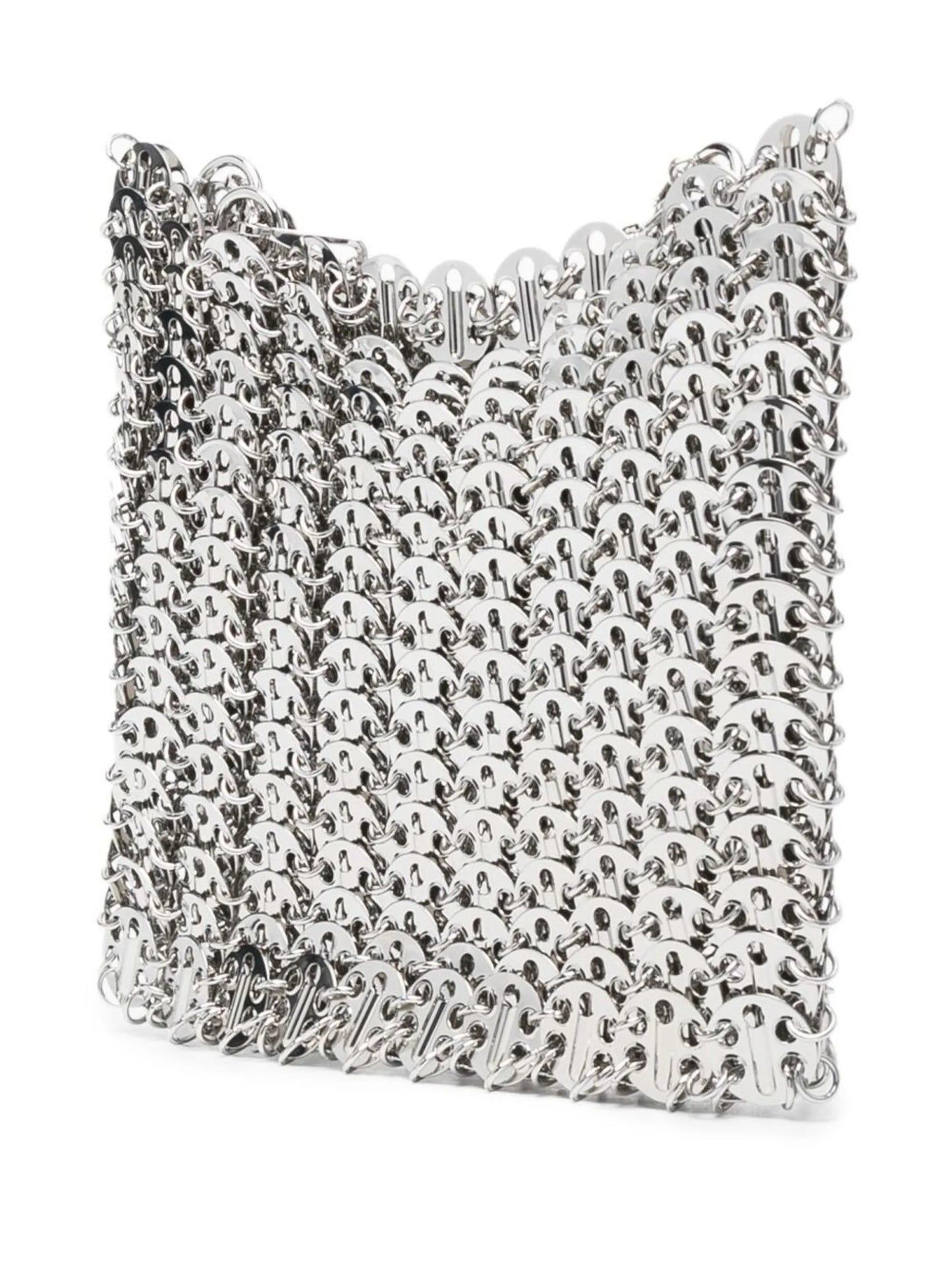 metal-disc shoulder bag