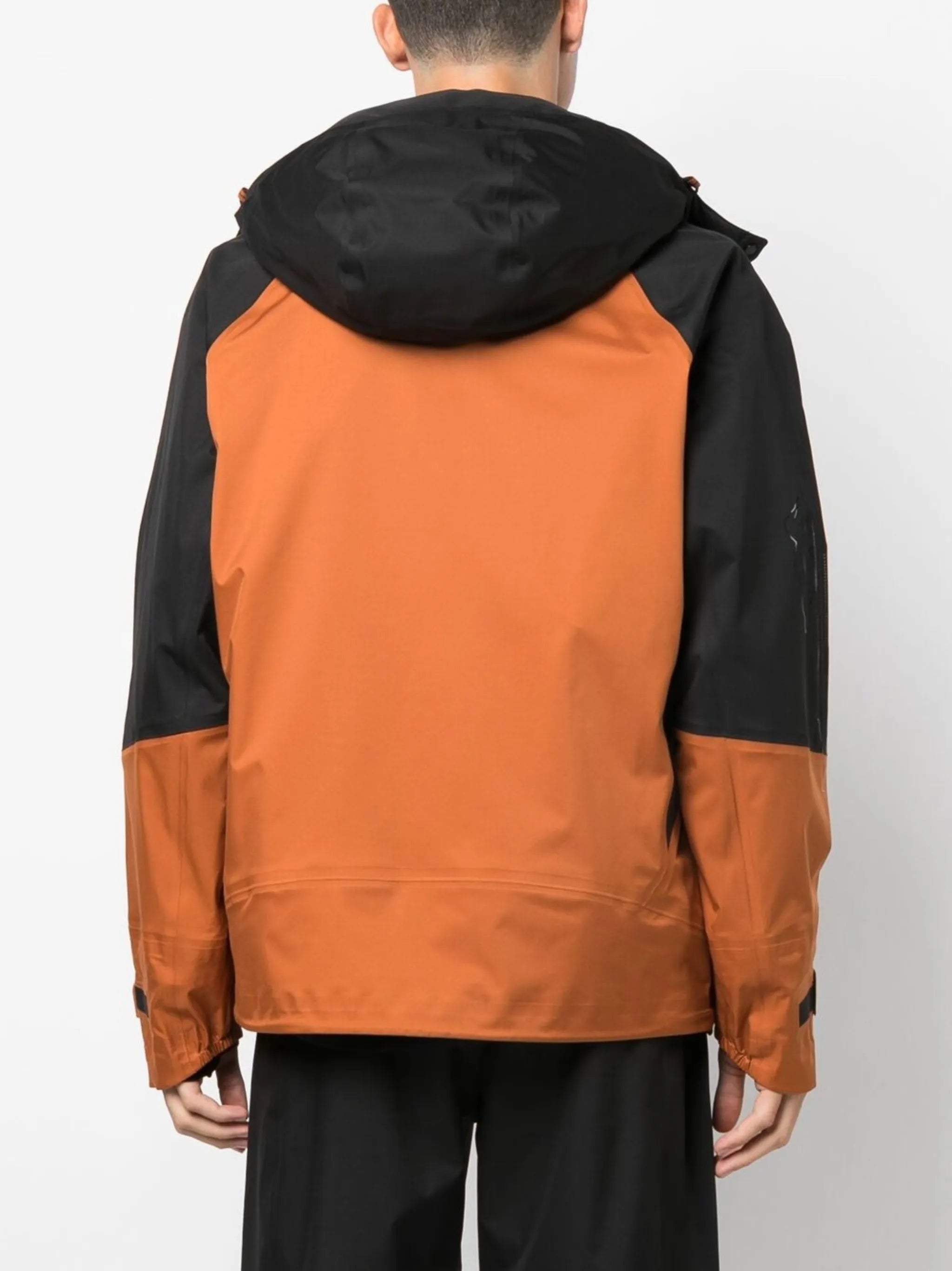 hooded lightweight jacket