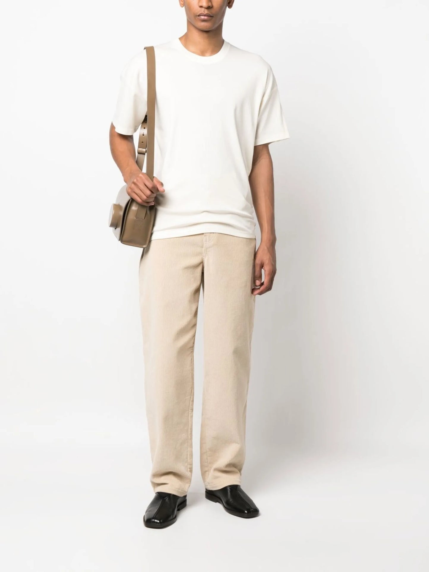 crew-neck cotton T-shirt