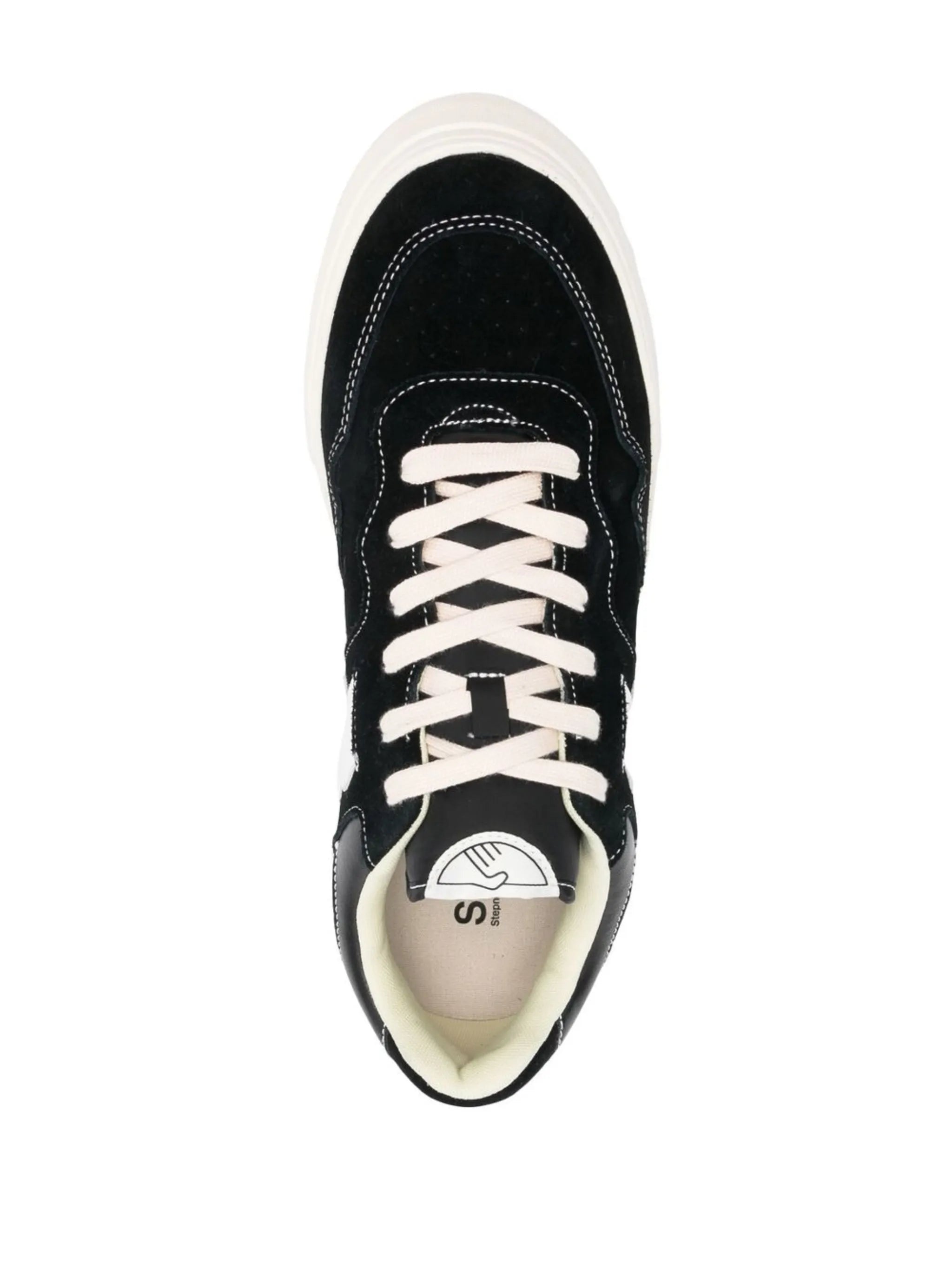 low-top lace-up sneakers