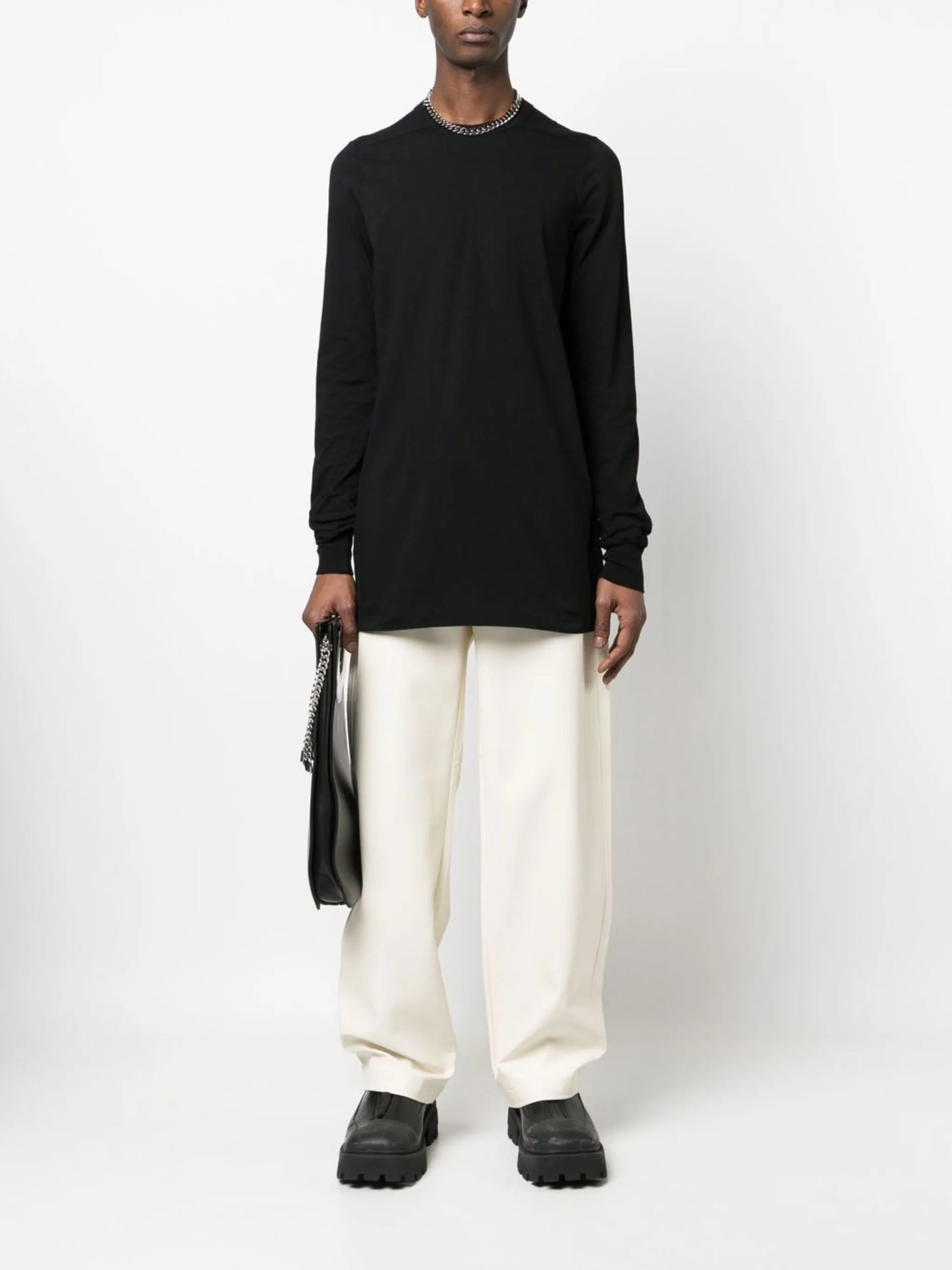 Black Long Sleeve Top