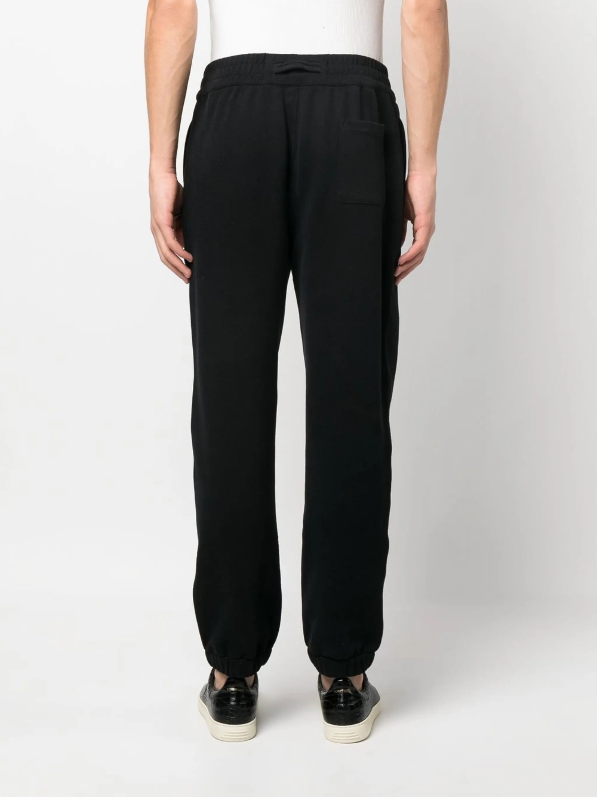 logo patch track pants