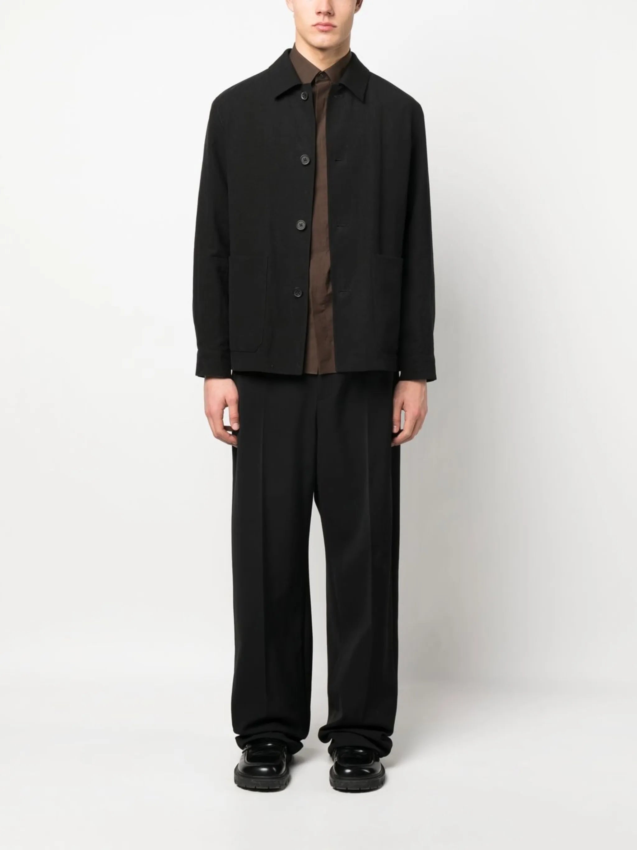 button-up shirt jacket