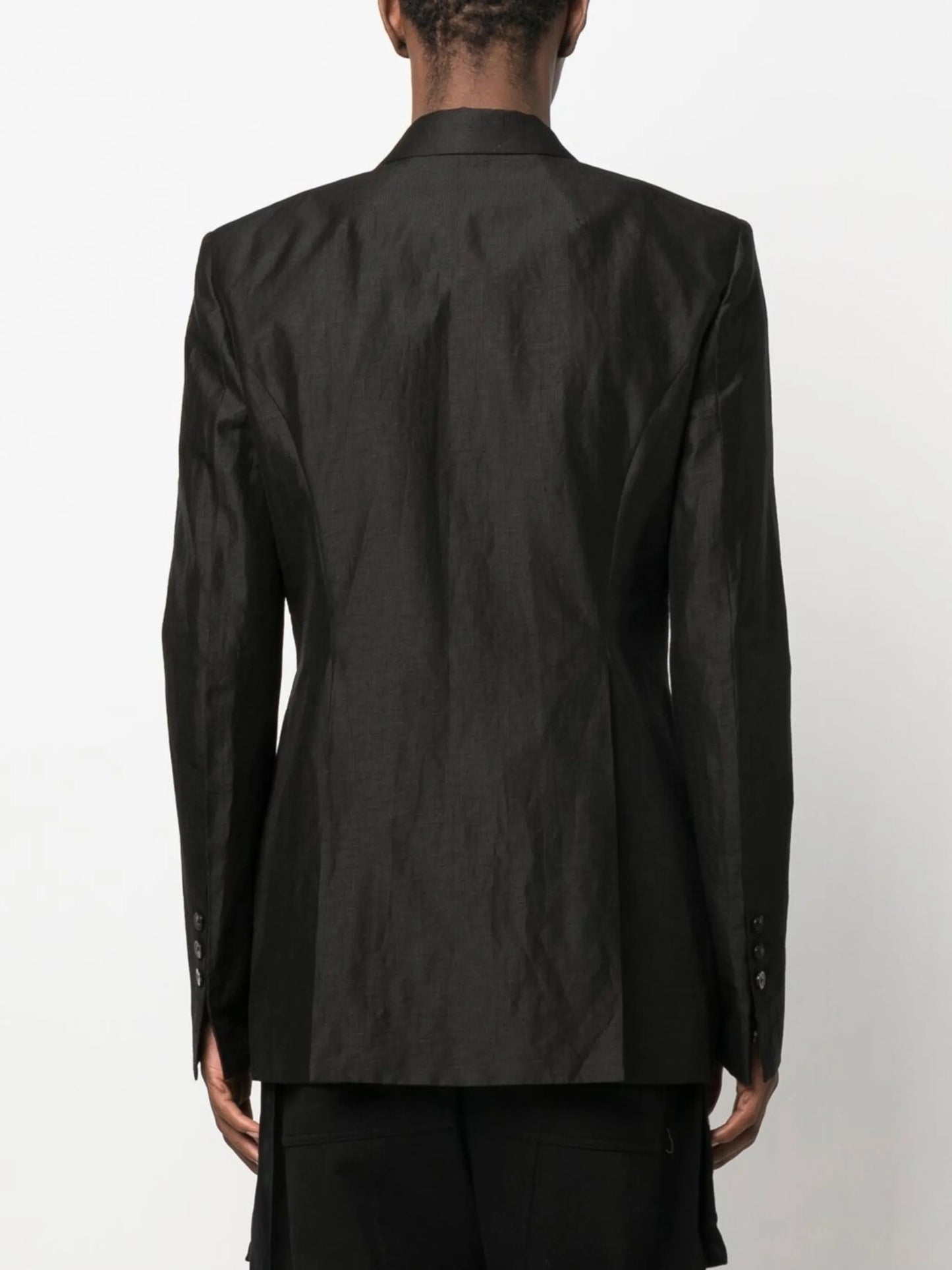 Fogpocket single-breasted blazer