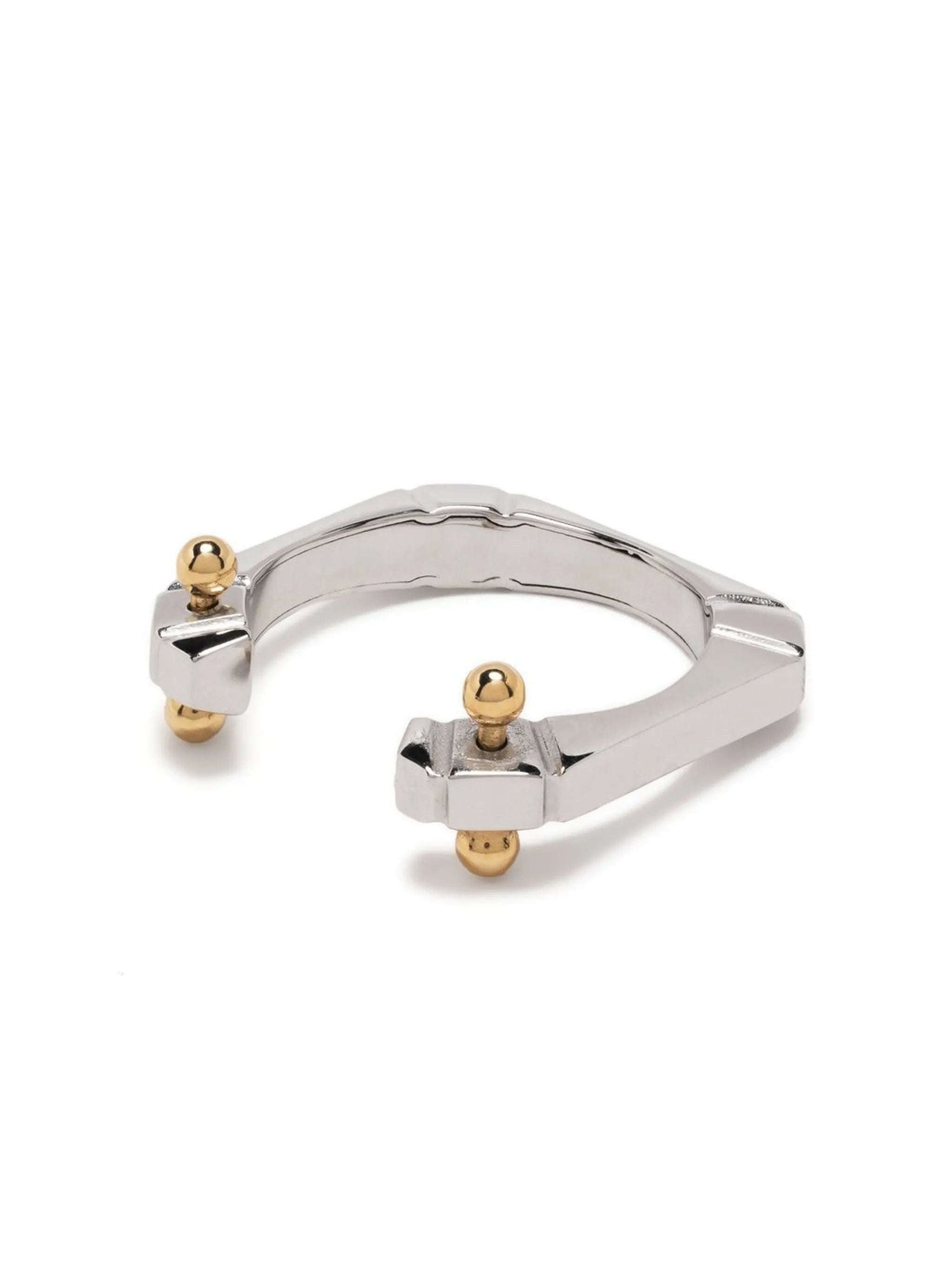 18kt White Gold Hug ring
