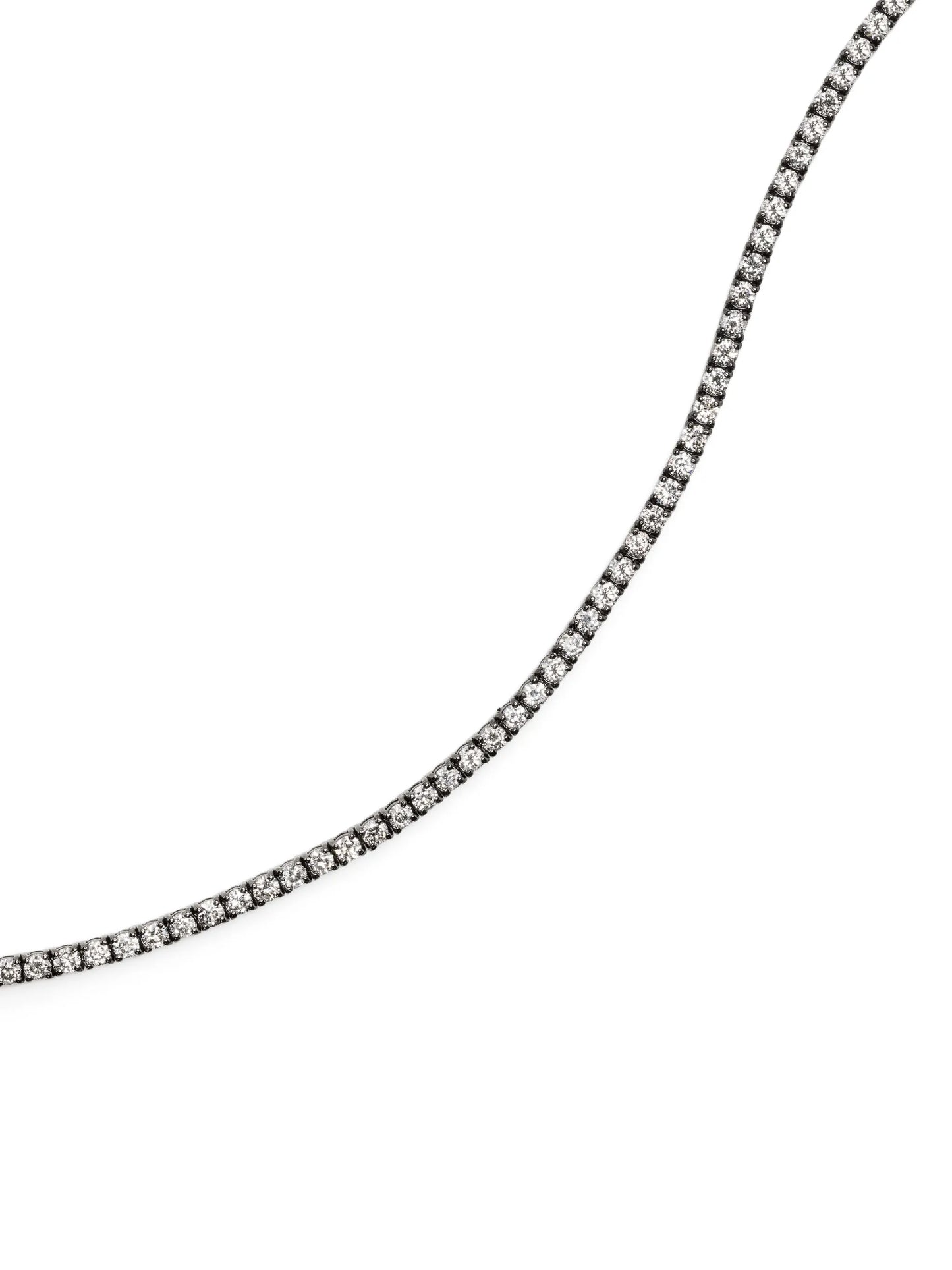 18K white gold diamond embellished bracelet