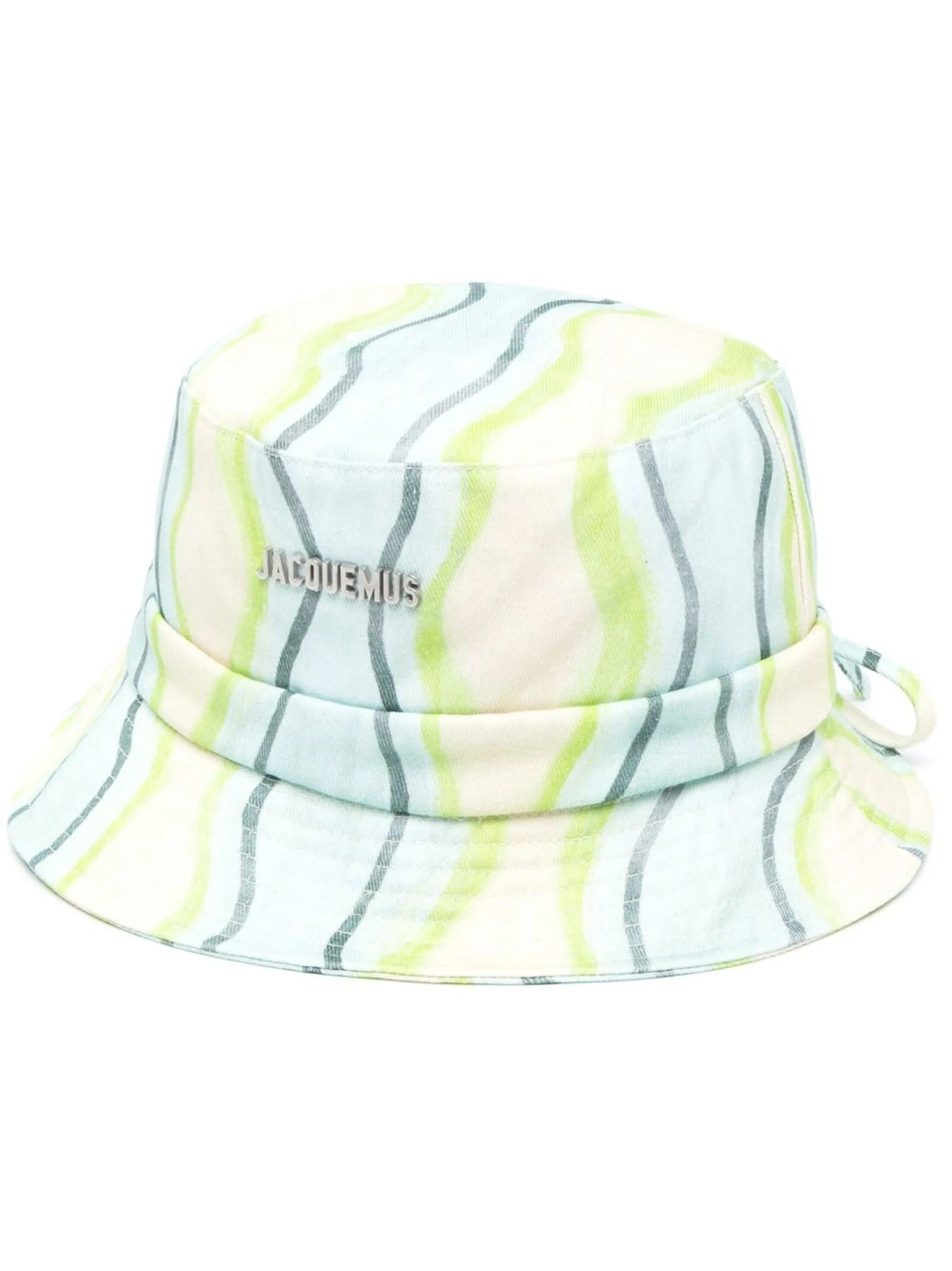 logo-plaque bucket hat