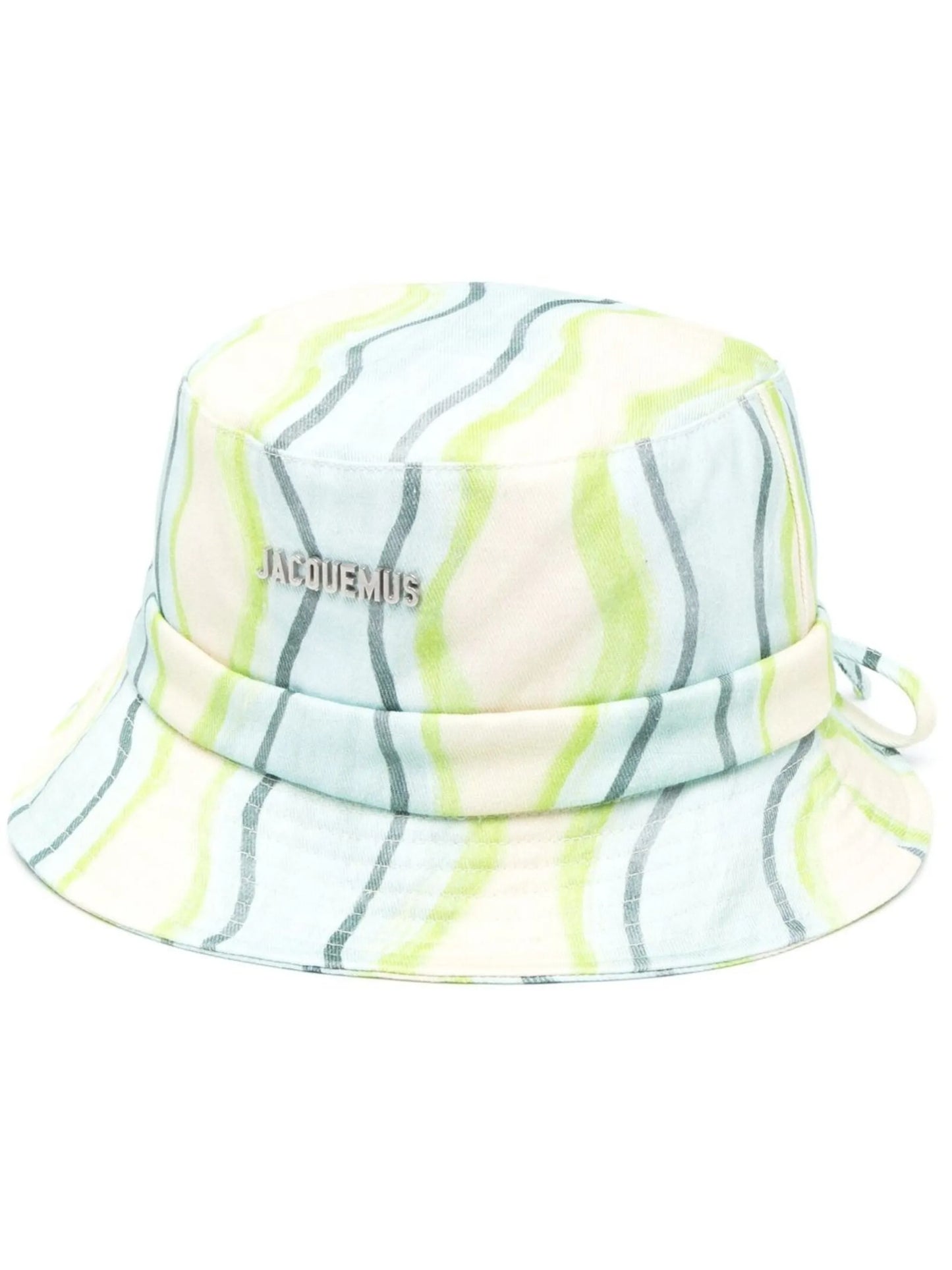 logo-plaque bucket hat