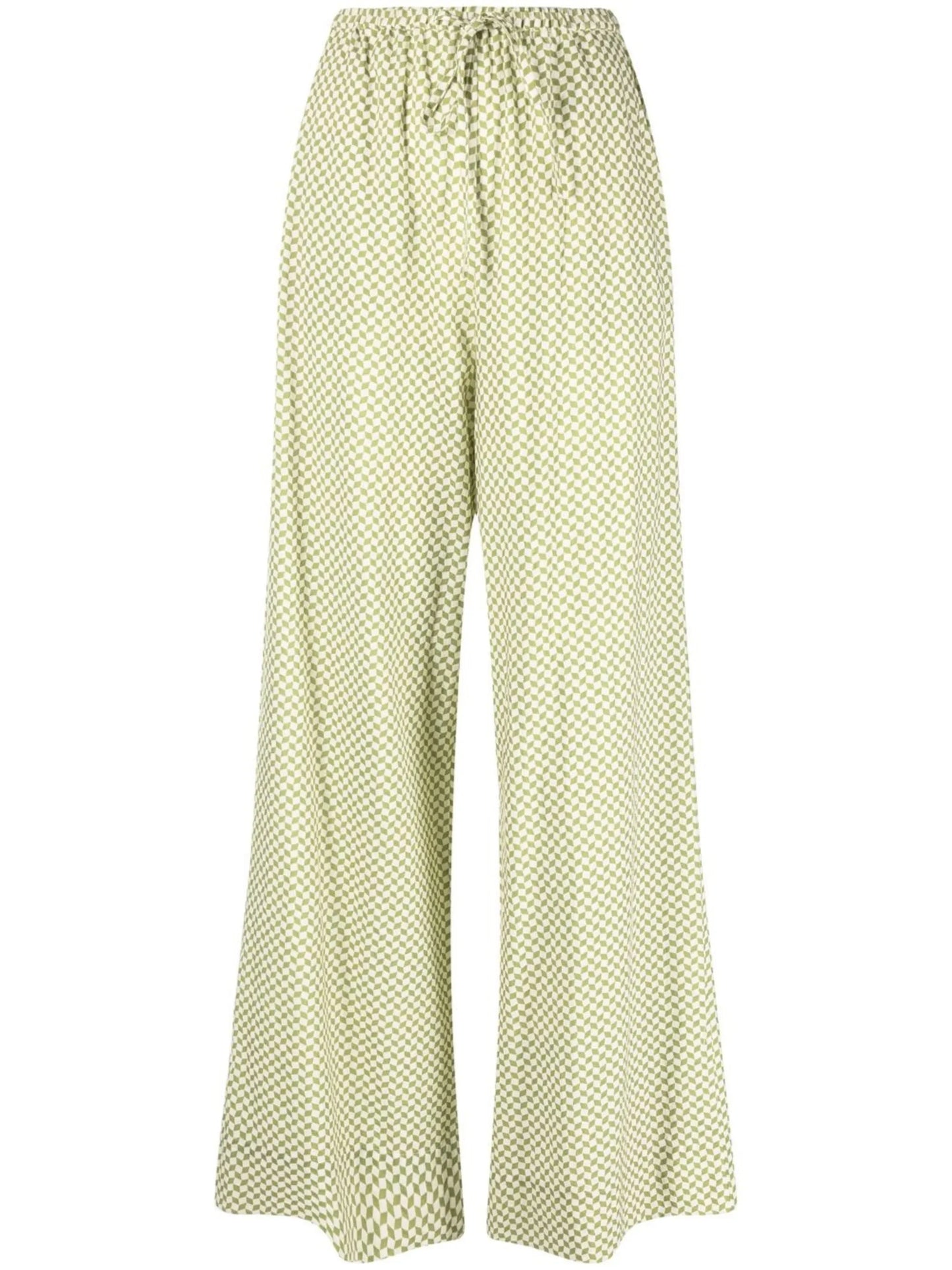 Forever high-waisted wide-leg trousers