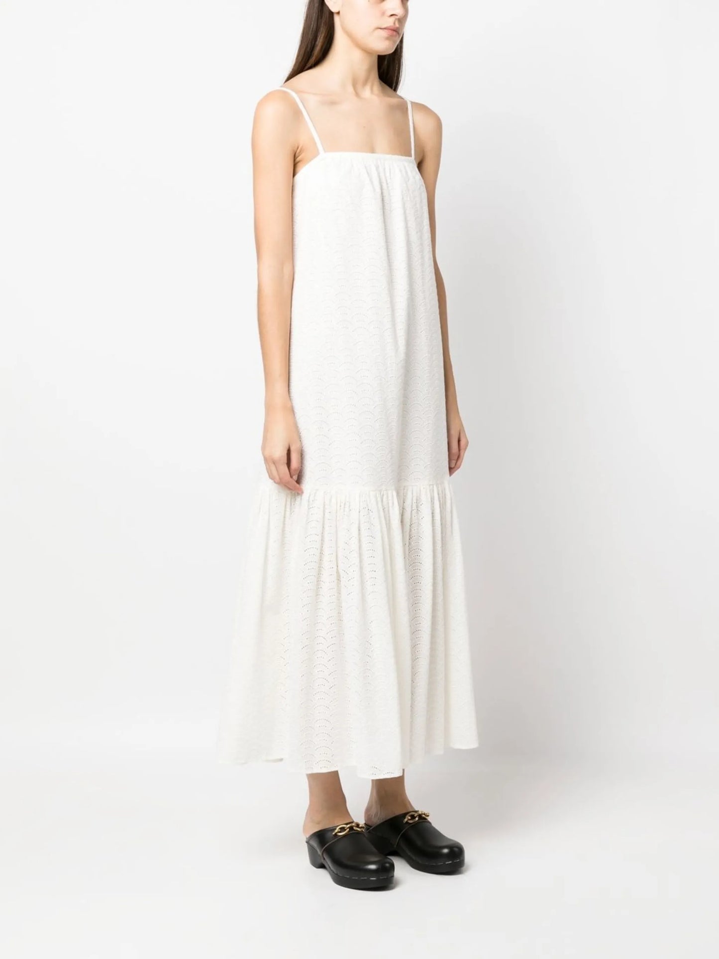 Memories tiered midi dress