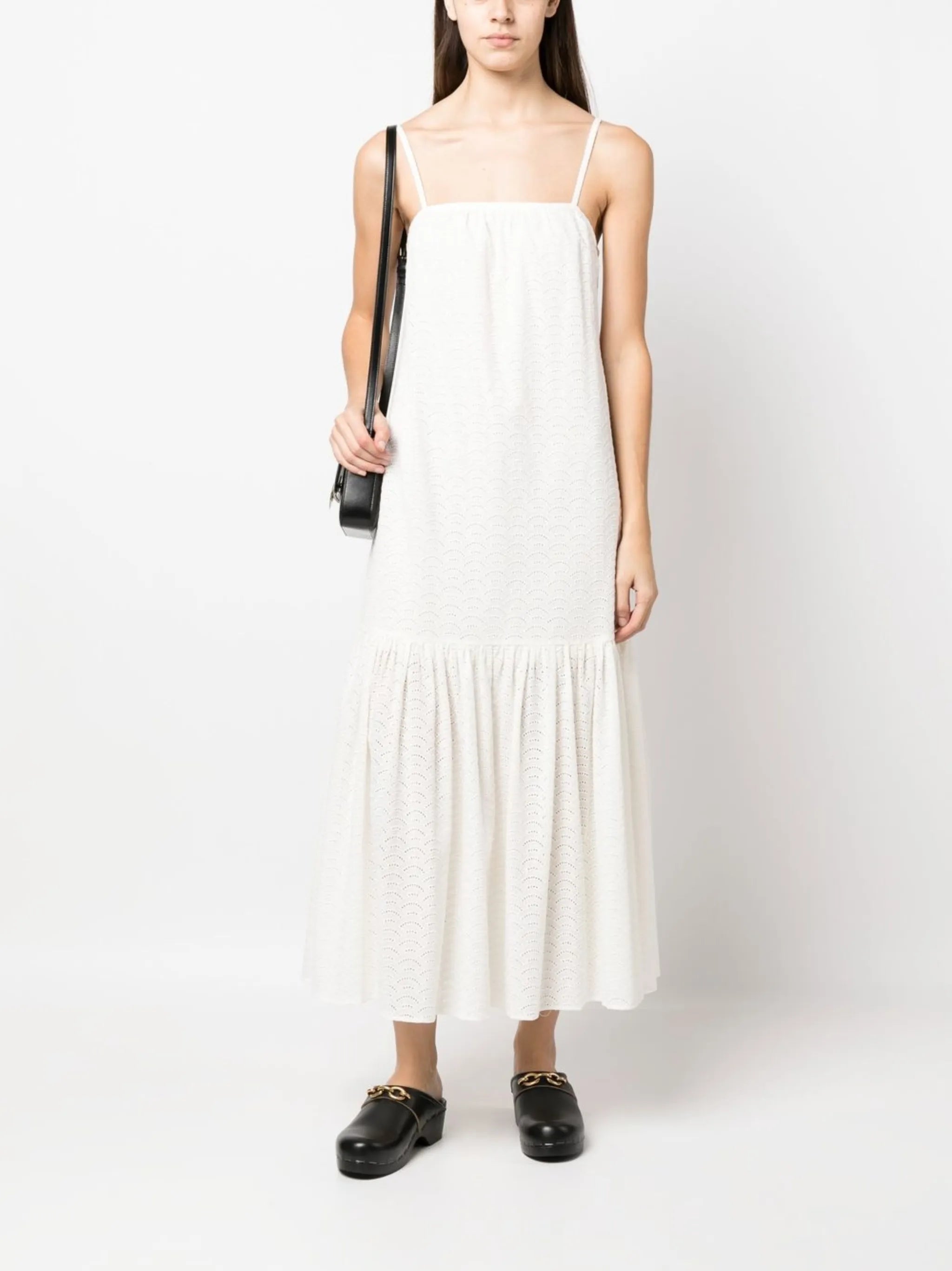 Memories tiered midi dress