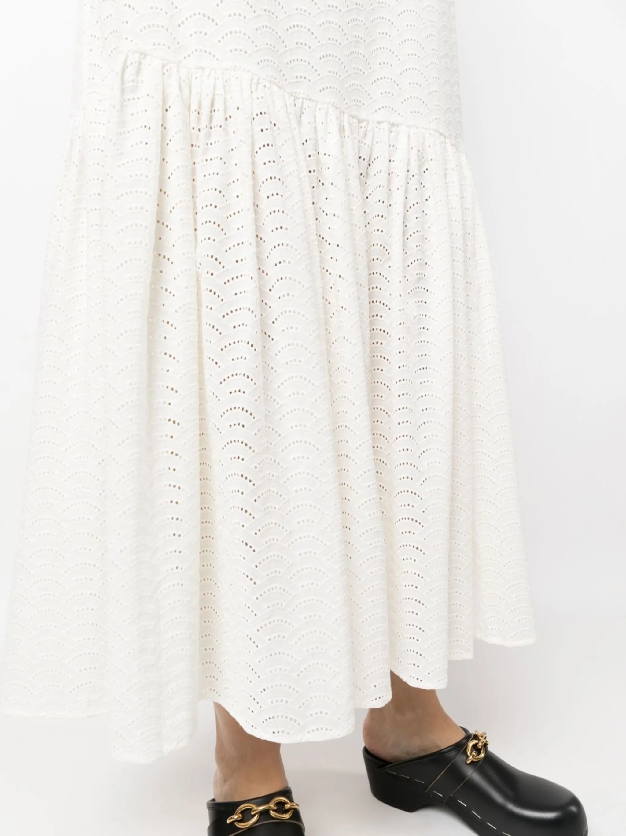 Memories tiered midi dress