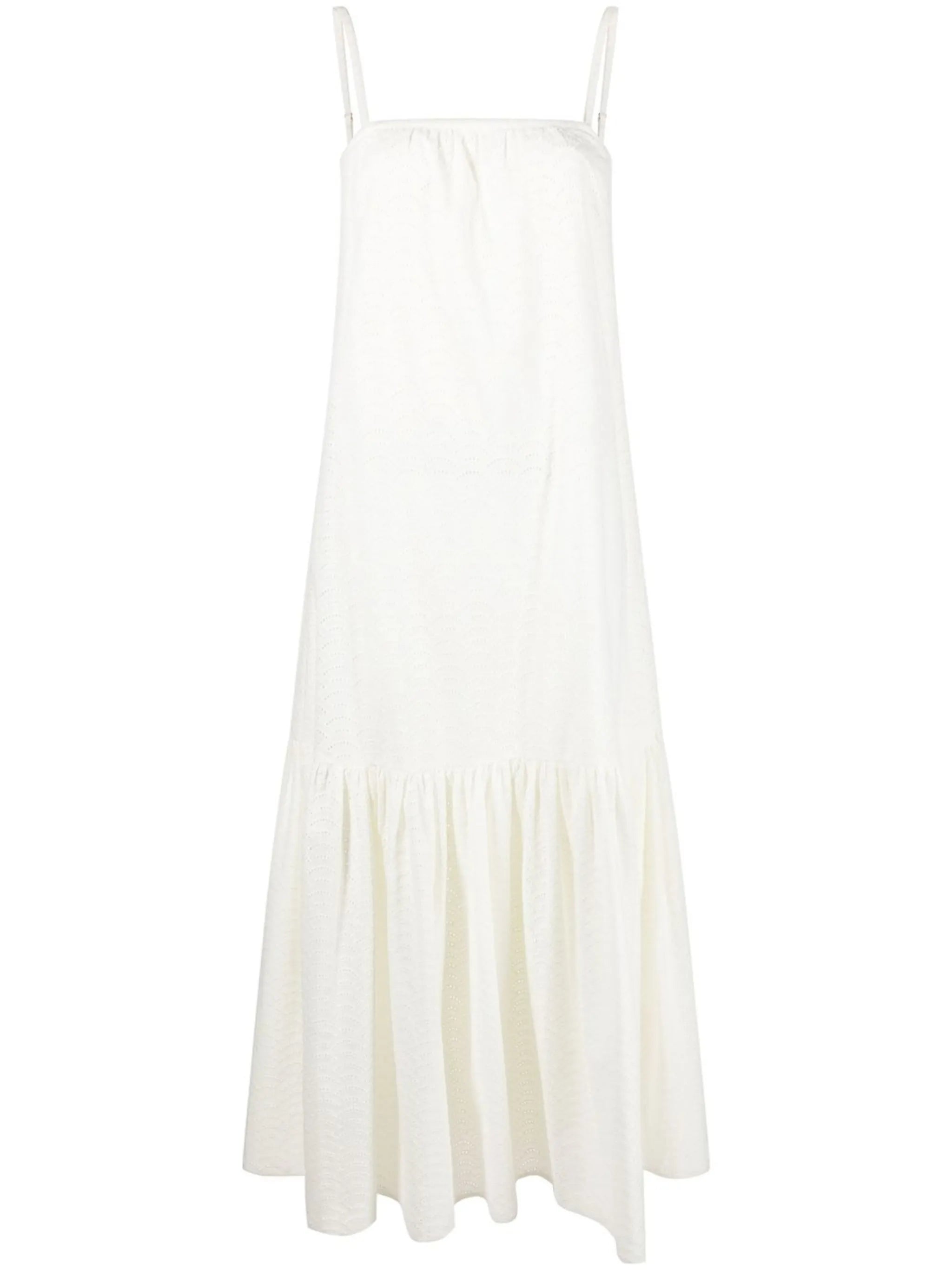Memories tiered midi dress
