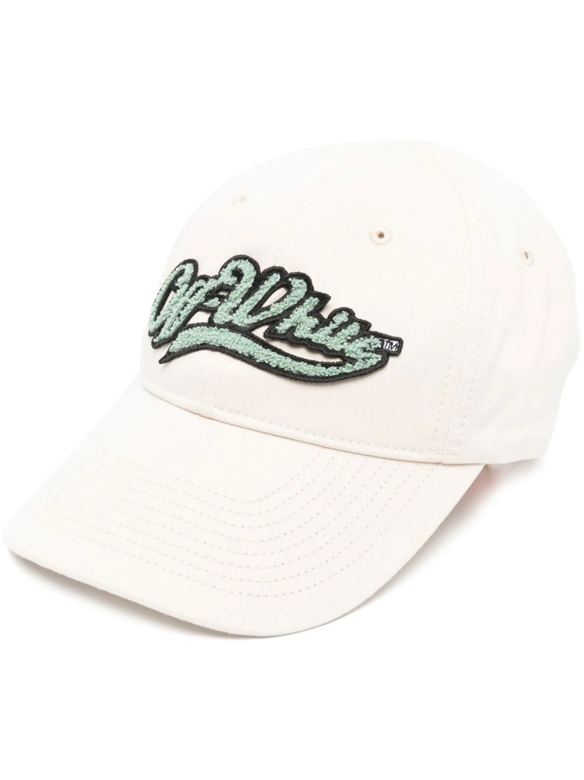 logo-embroidered cap