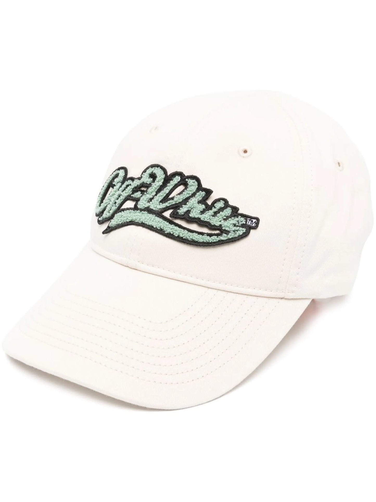 logo-embroidered cap