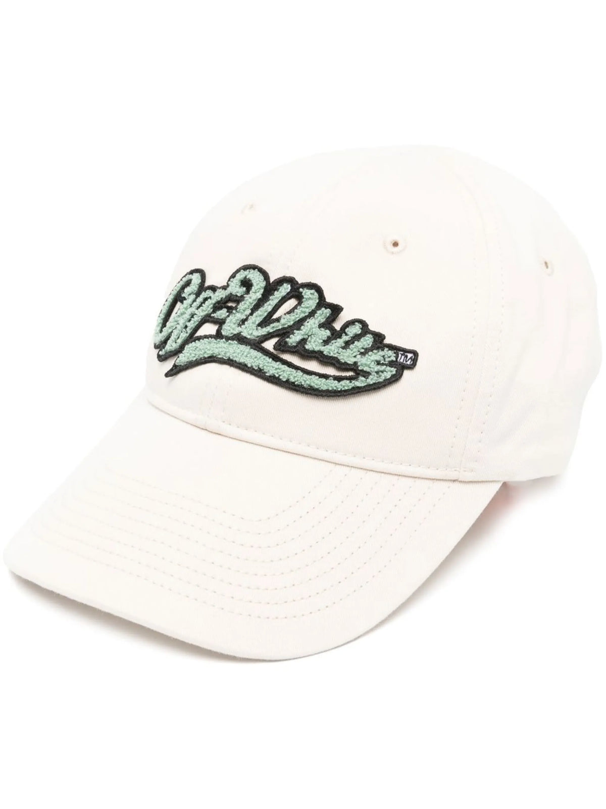 logo-embroidered cap