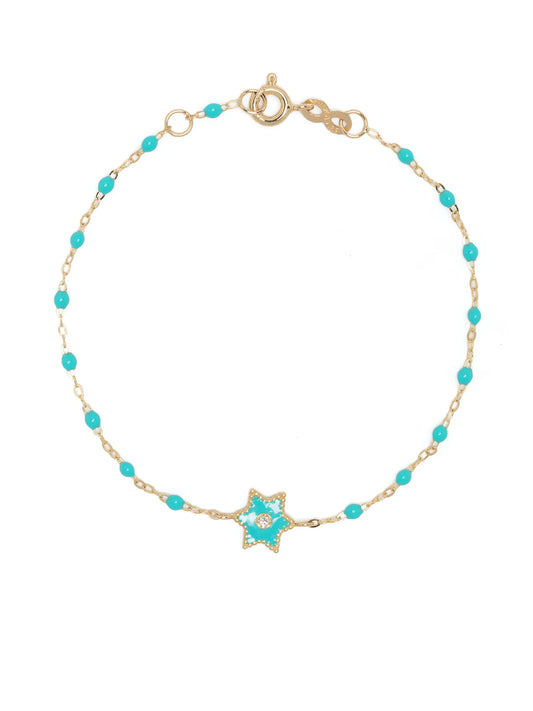 18kt yellow gold Étoile diamond bracelet