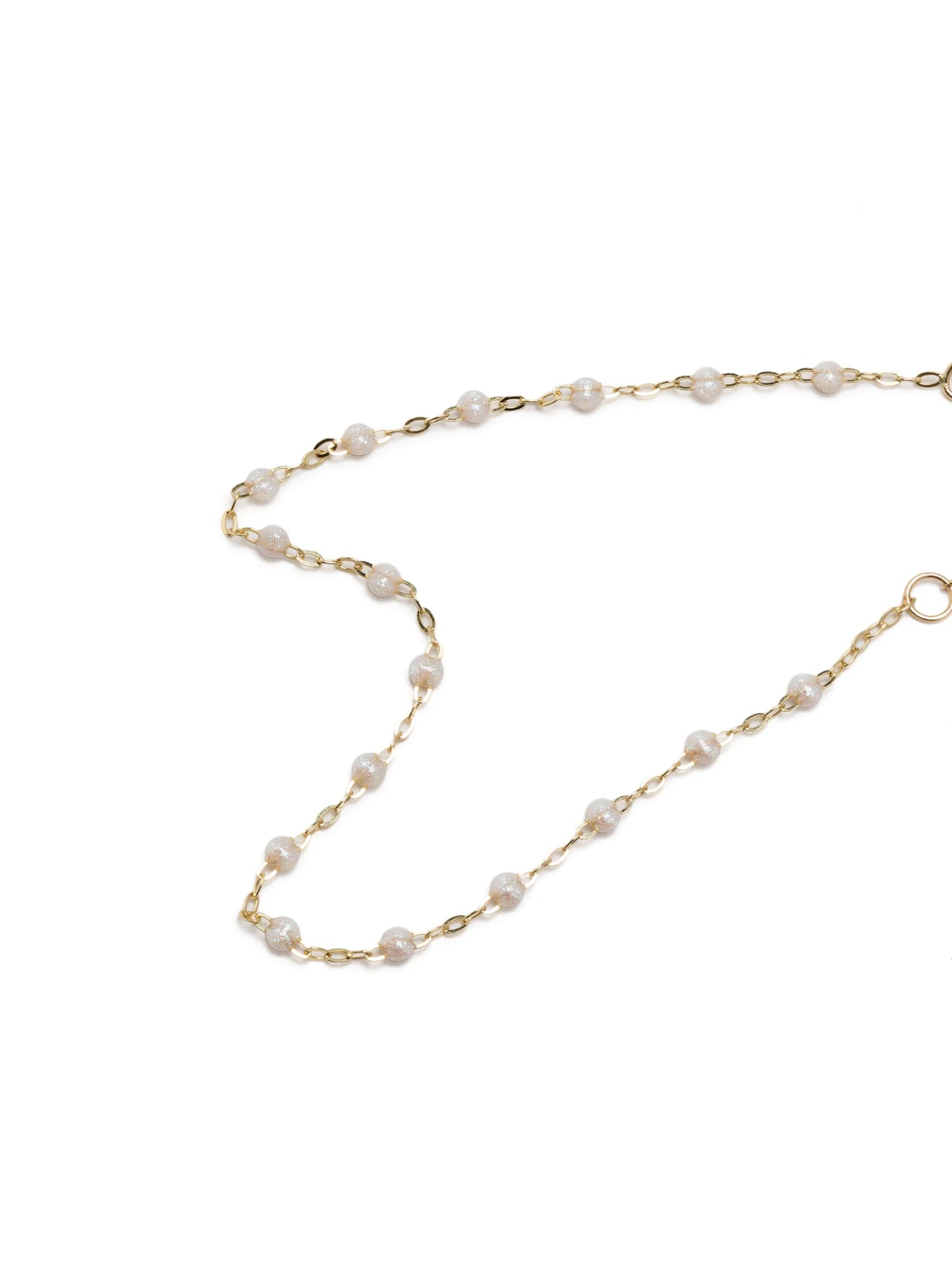18kt yellow gold Classic Gigi beaded bracelet