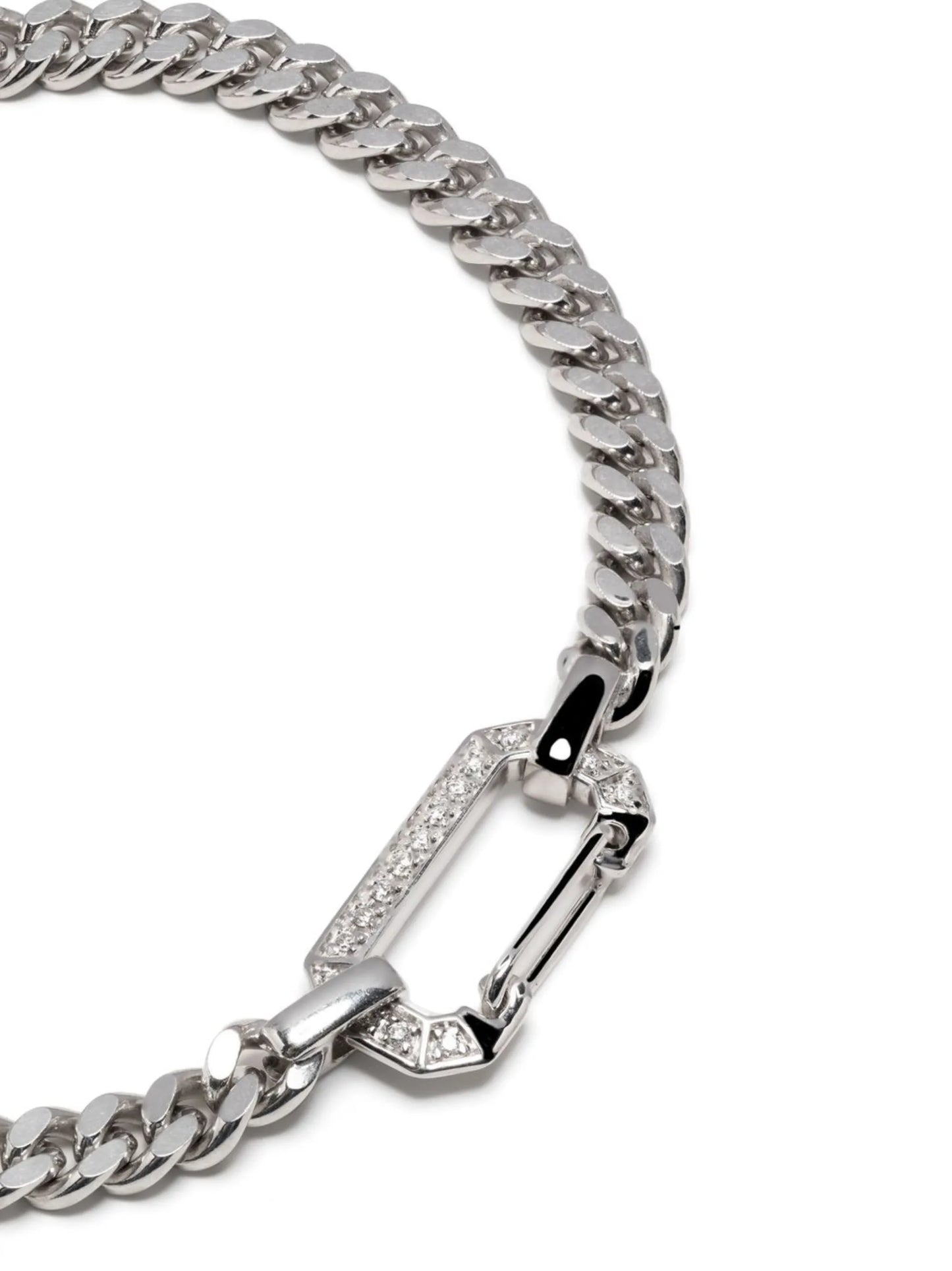 18kt White Gold chain bracelet