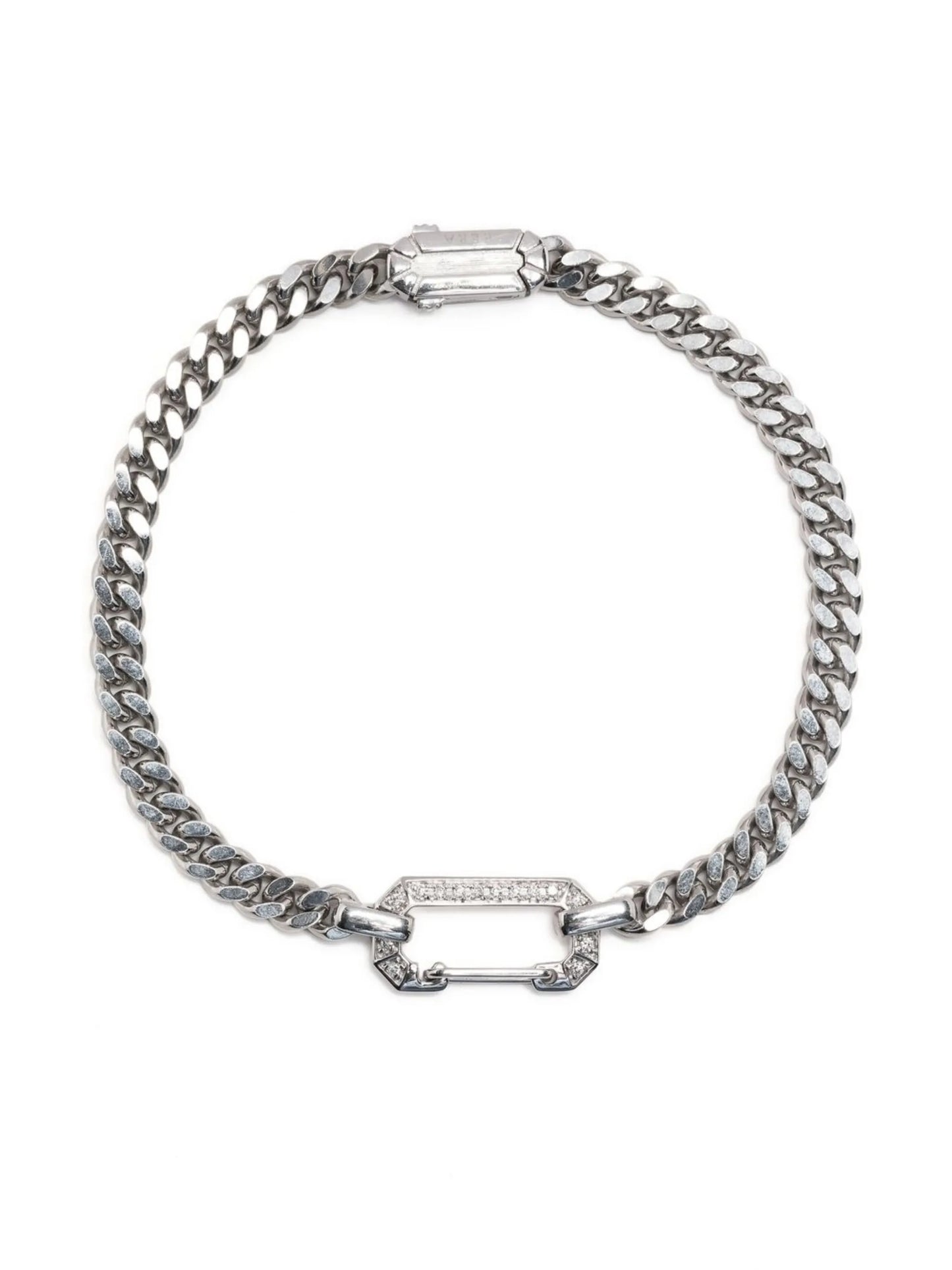 18kt White Gold chain bracelet