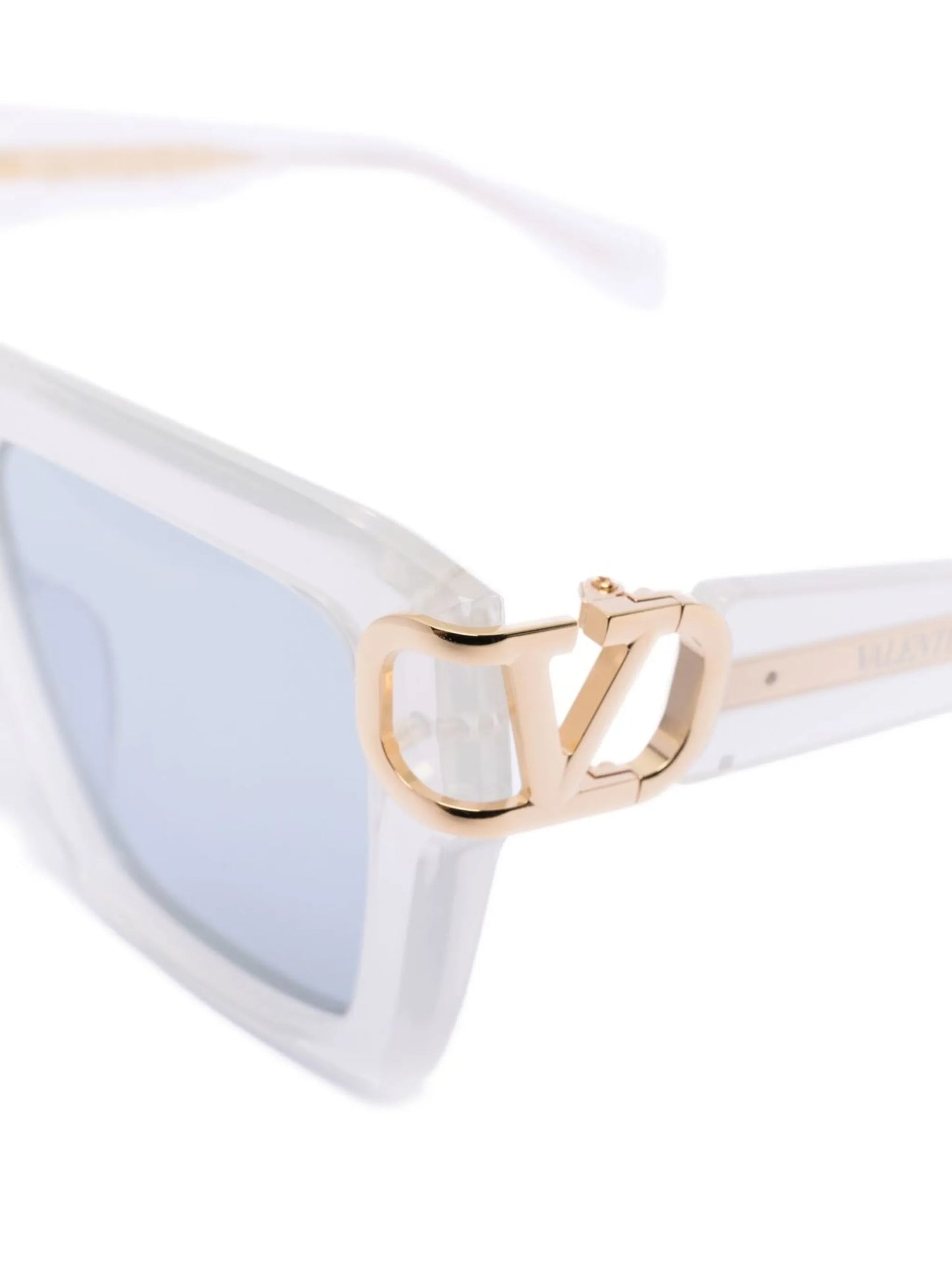 VLogo Signature square-frame sunglasses