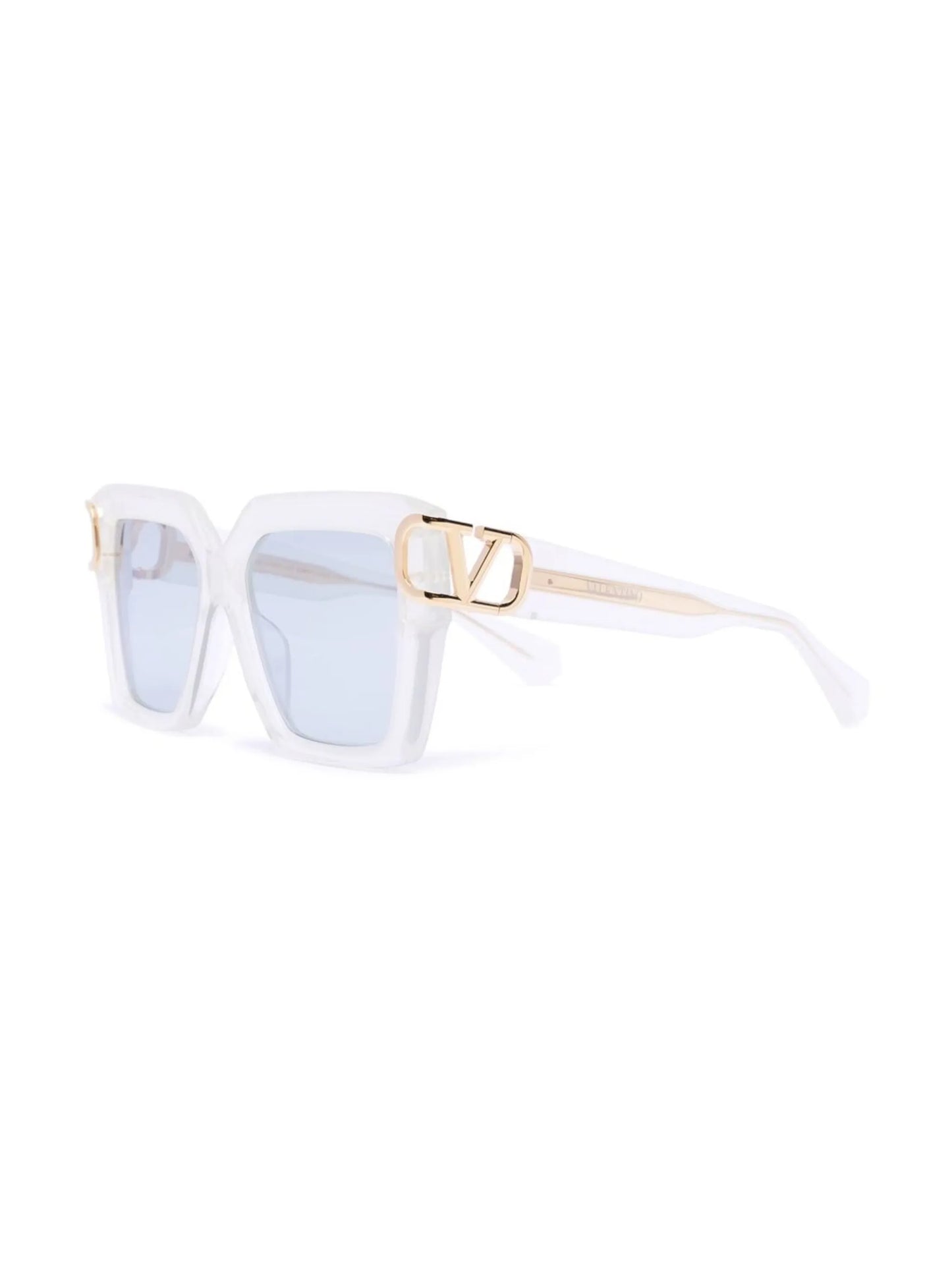 VLogo Signature square-frame sunglasses