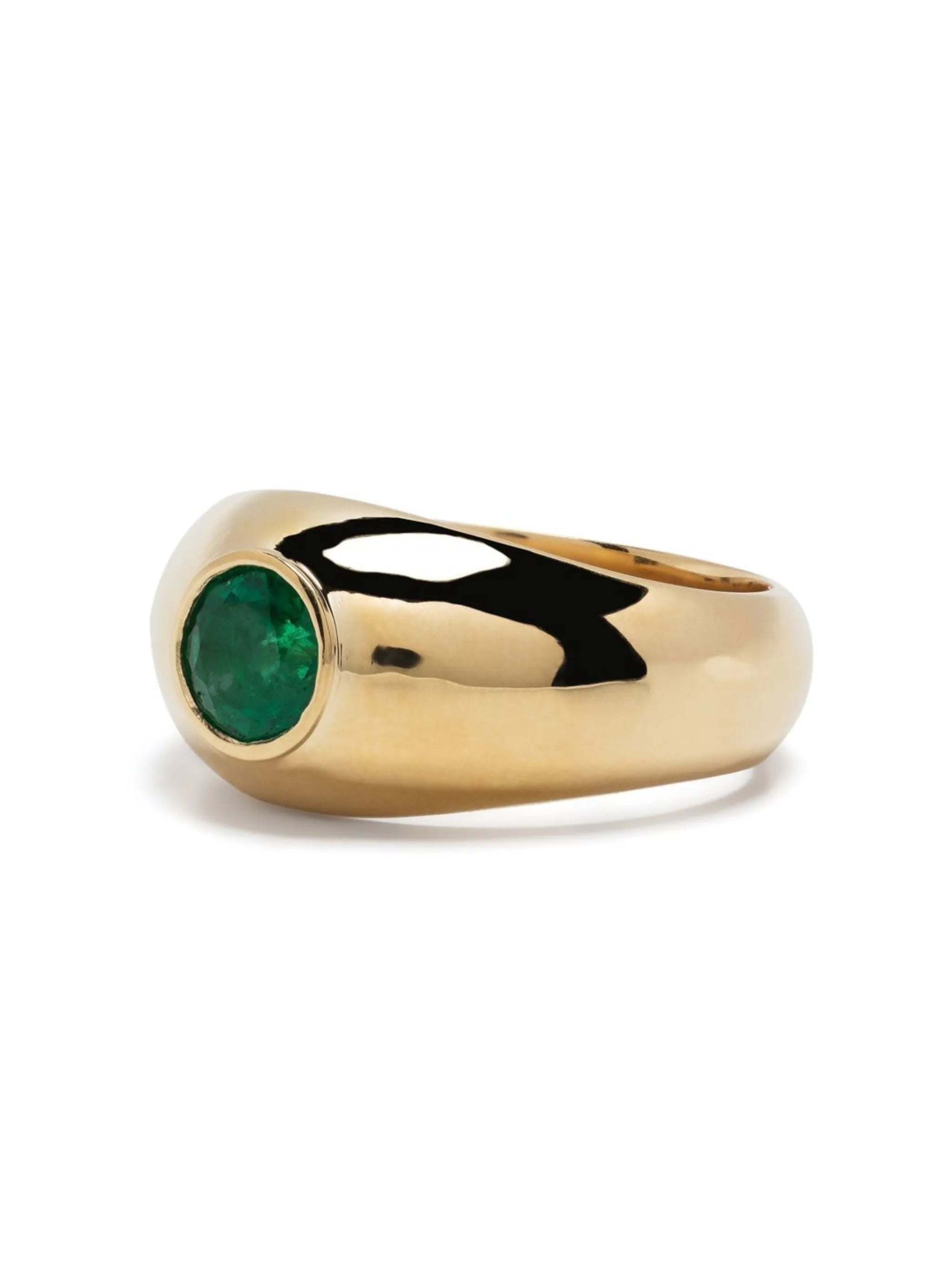 emerald signet ring