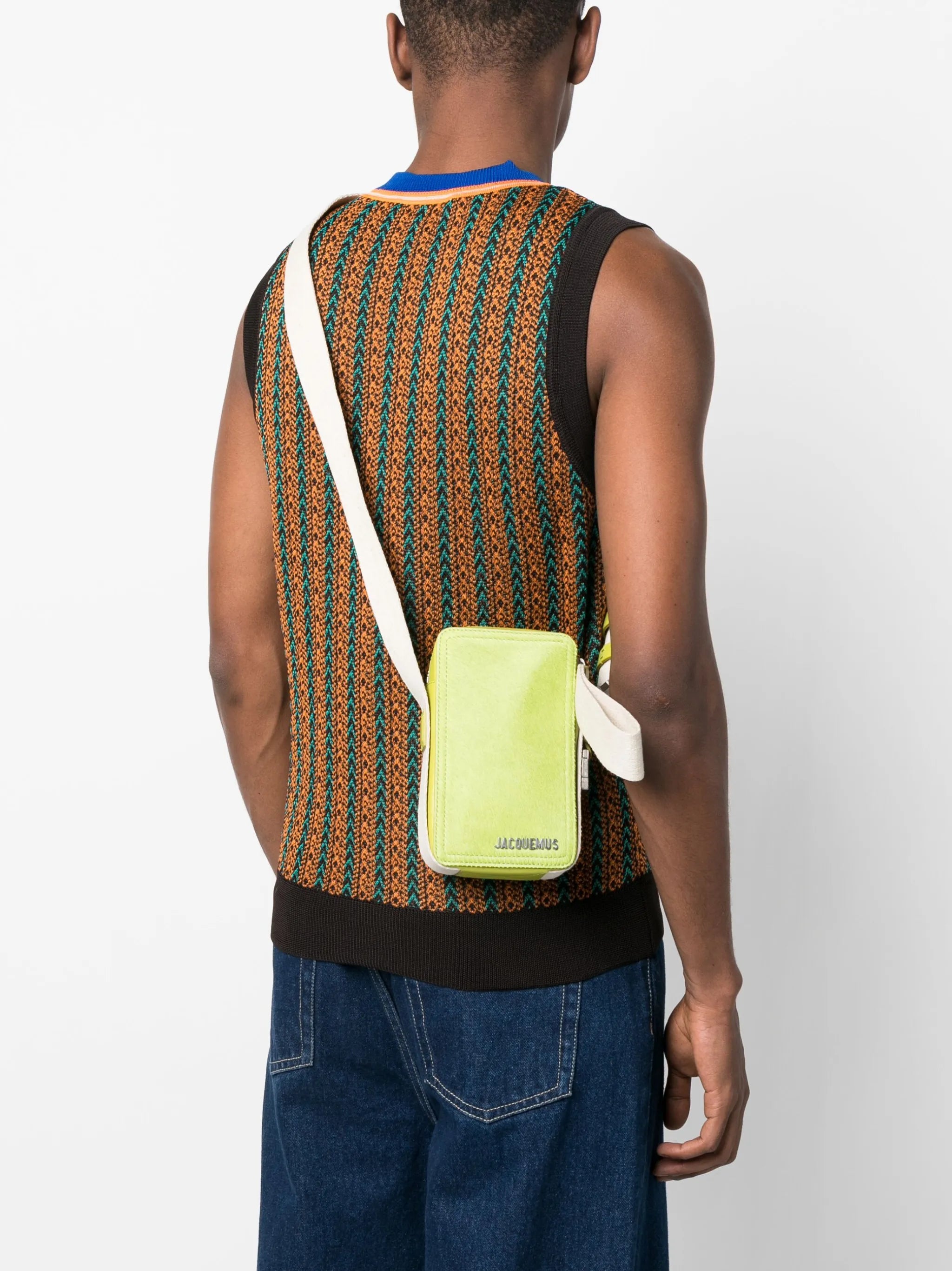 Le Cuerda Vertical crossbody bag