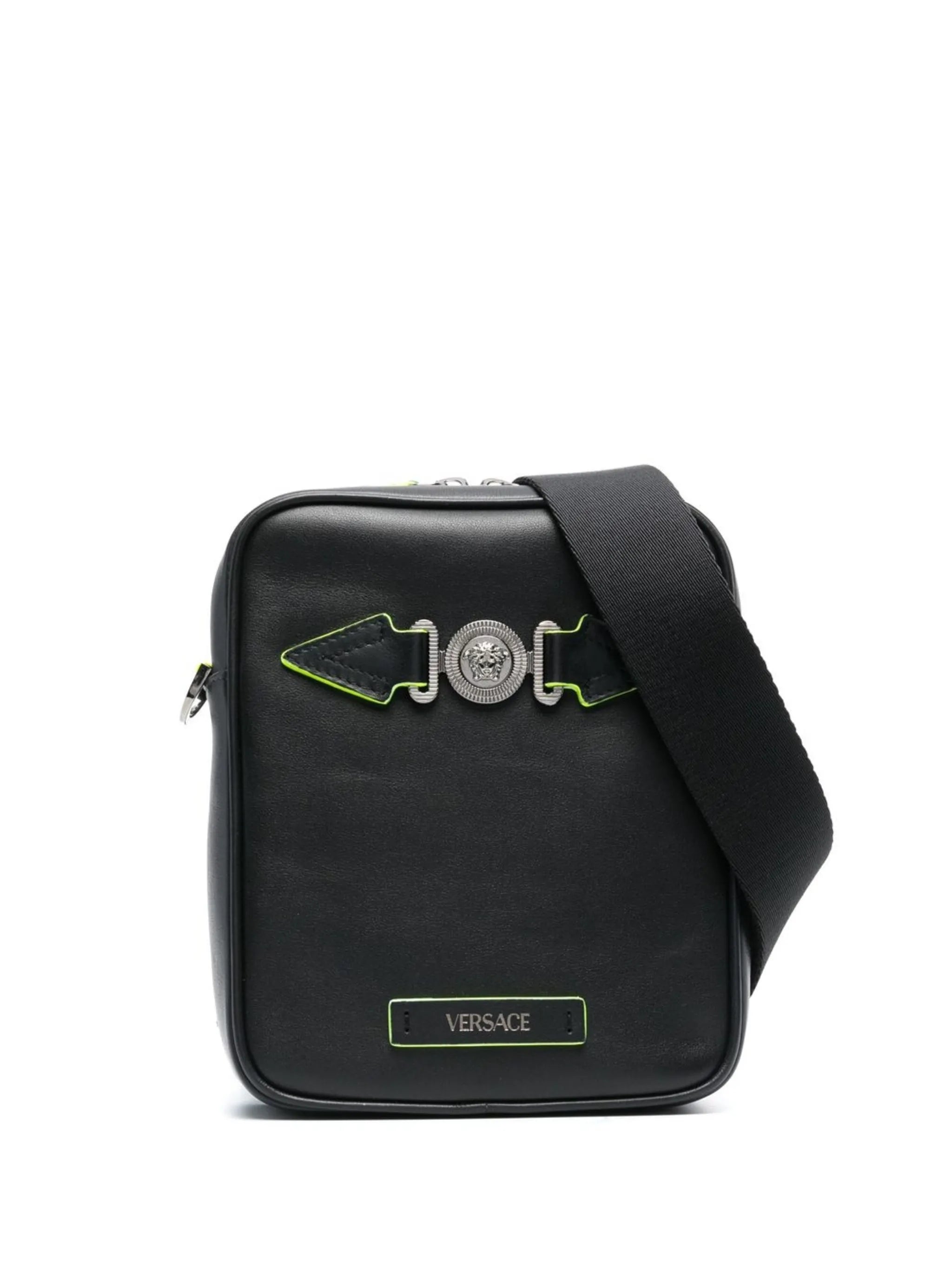 Medusa Biggie leather crossbody bag