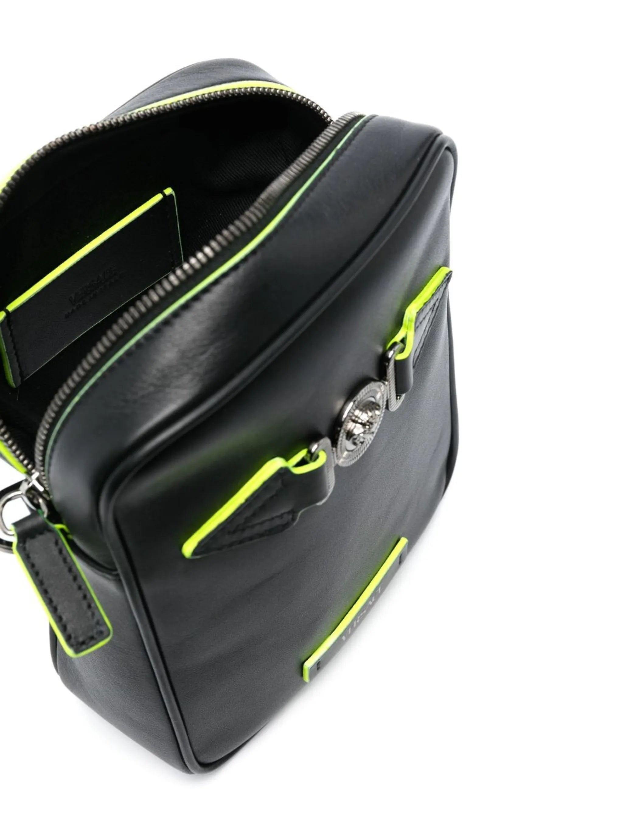 Medusa Biggie leather crossbody bag
