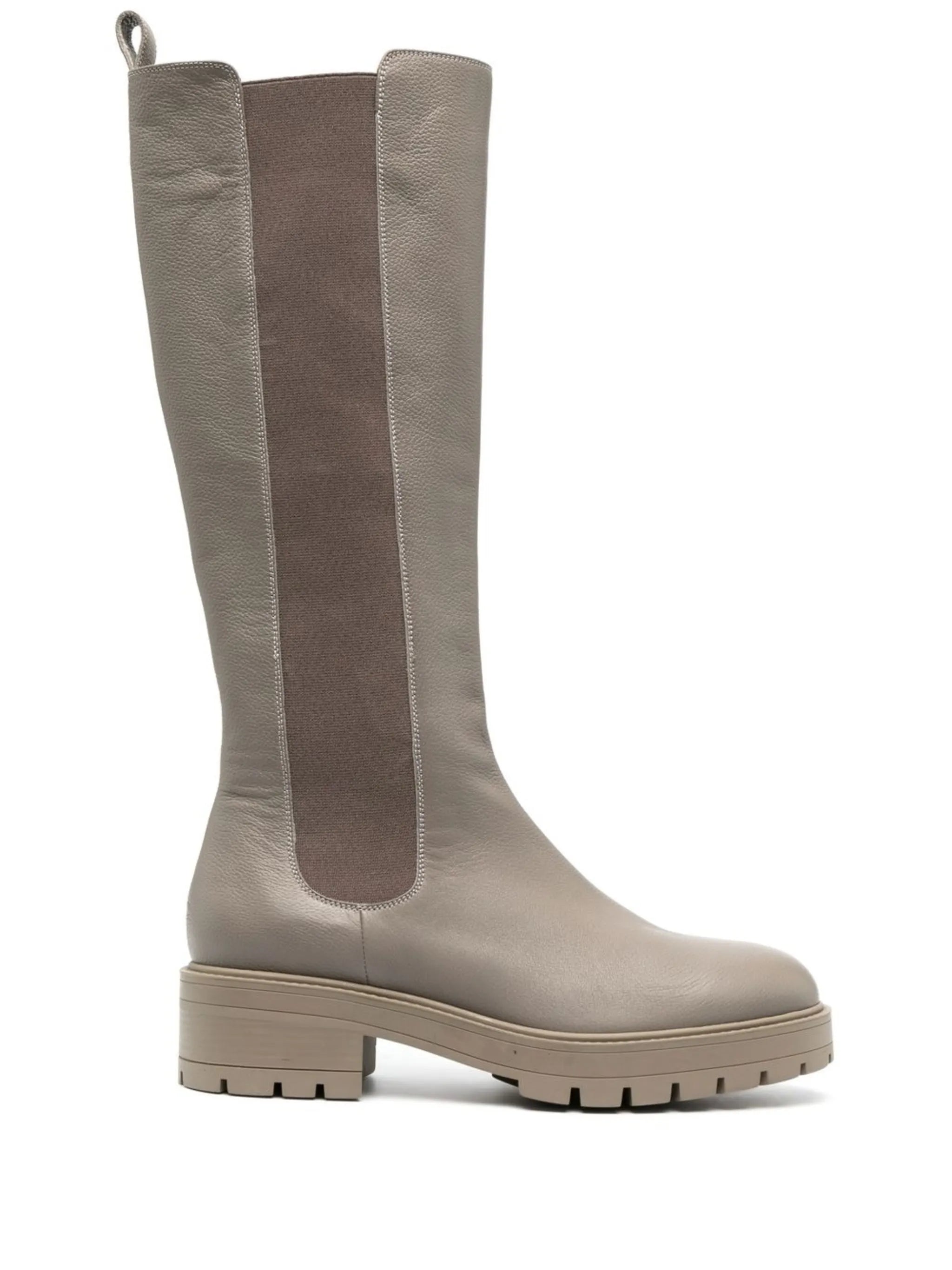 Crosby 50mm knee-high Chelsea boots