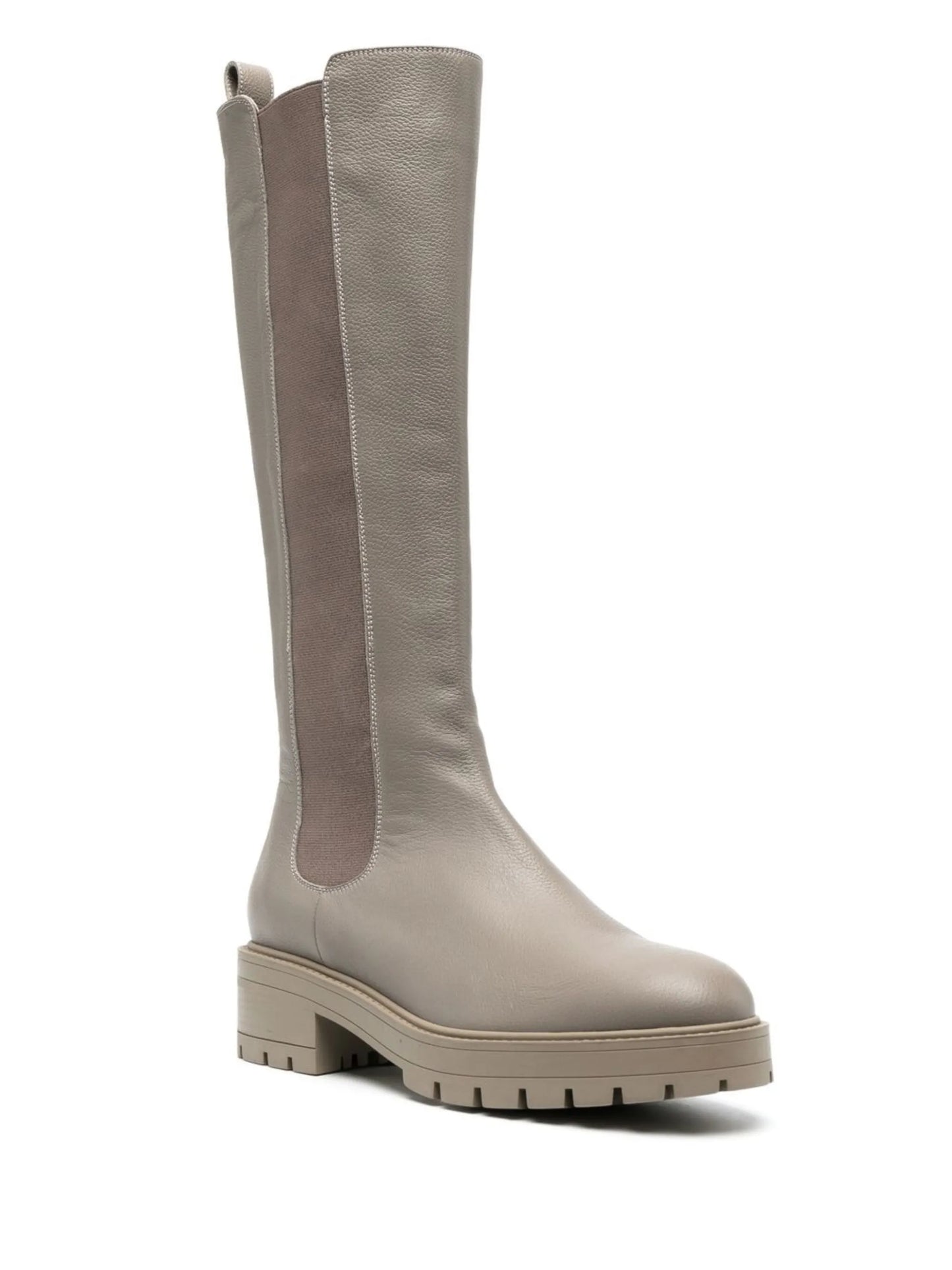 Crosby 50mm knee-high Chelsea boots