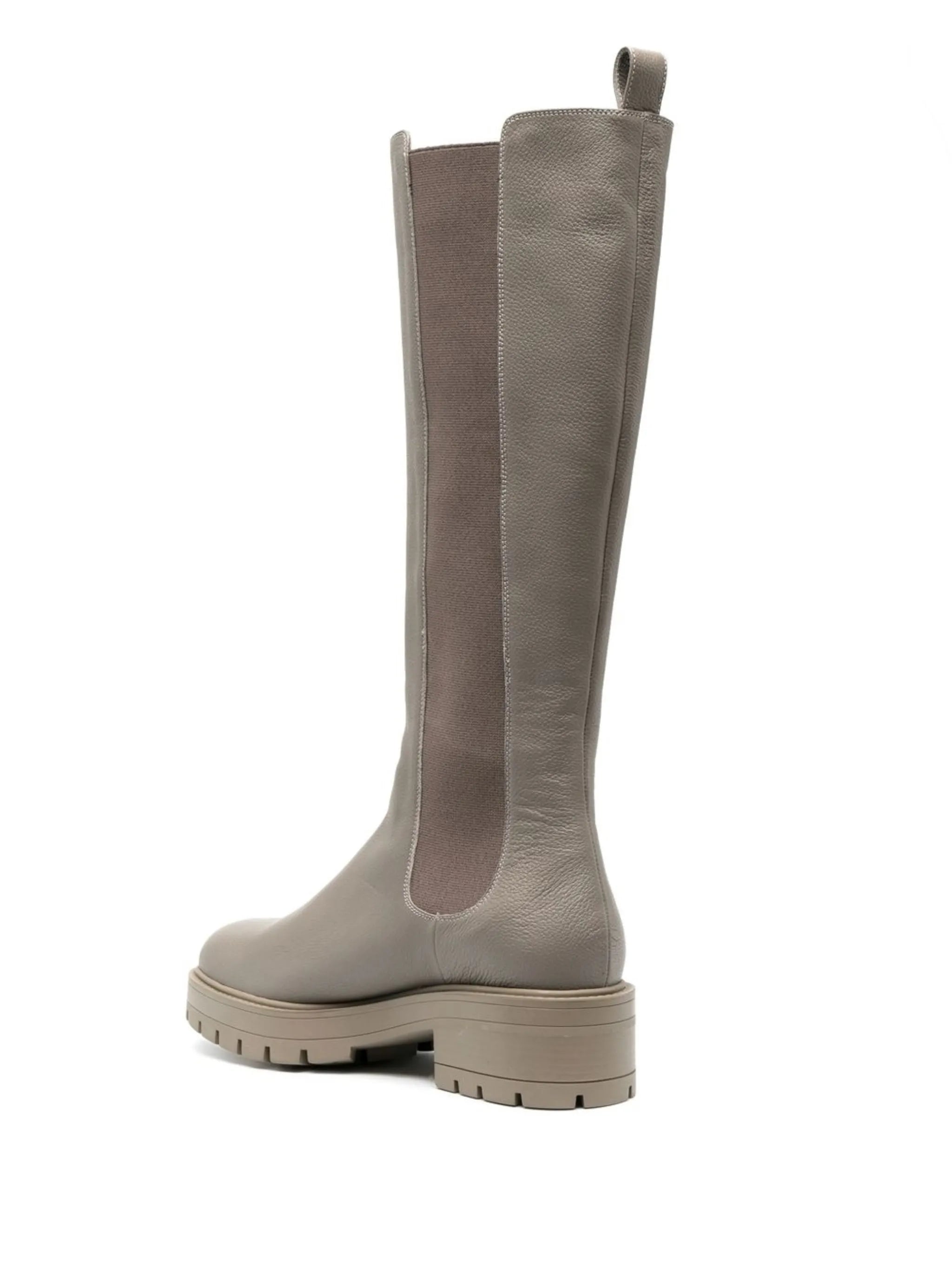 Crosby 50mm knee-high Chelsea boots