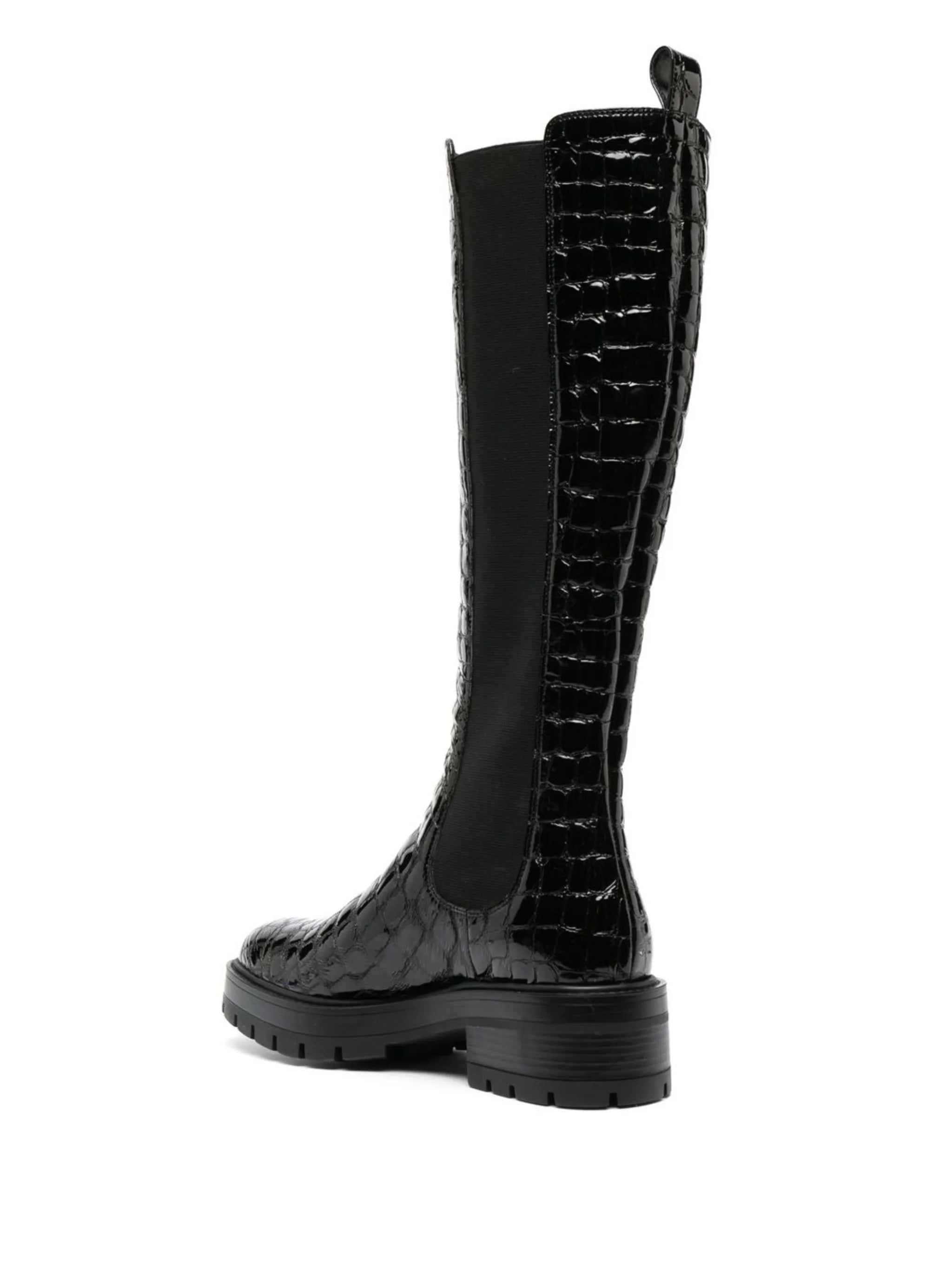 Crosby 50mm knee-high Chelsea boots