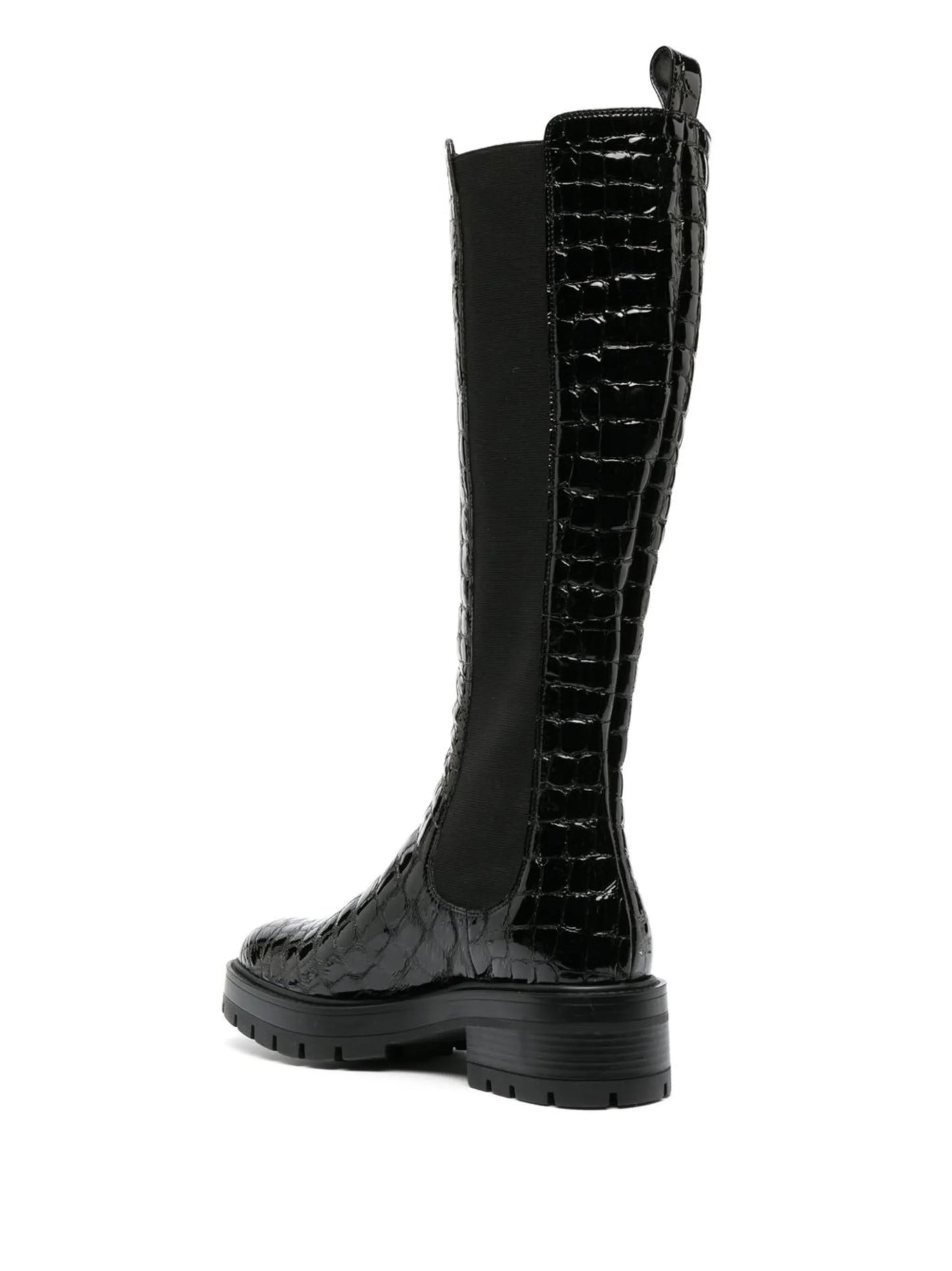 Crosby 50mm knee-high Chelsea boots