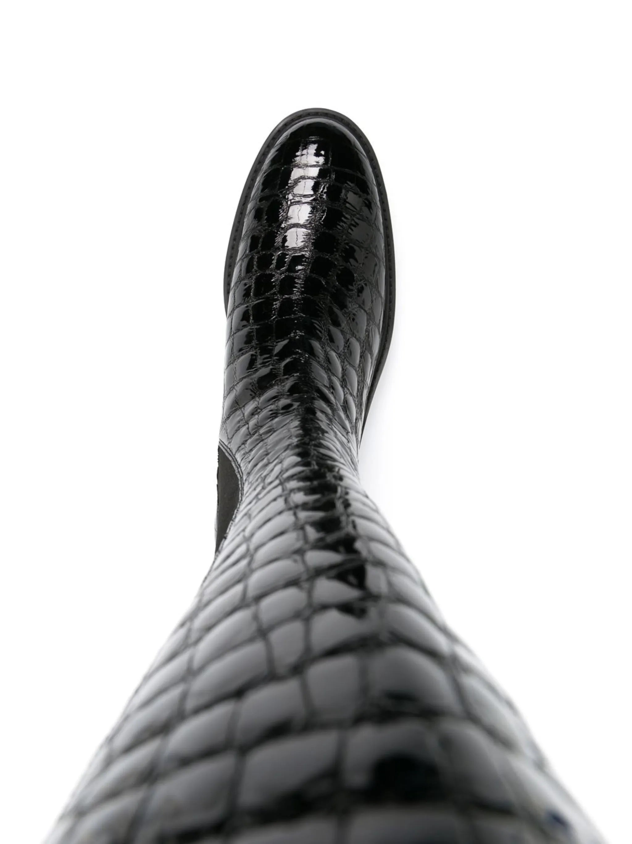 Crosby 50mm knee-high Chelsea boots