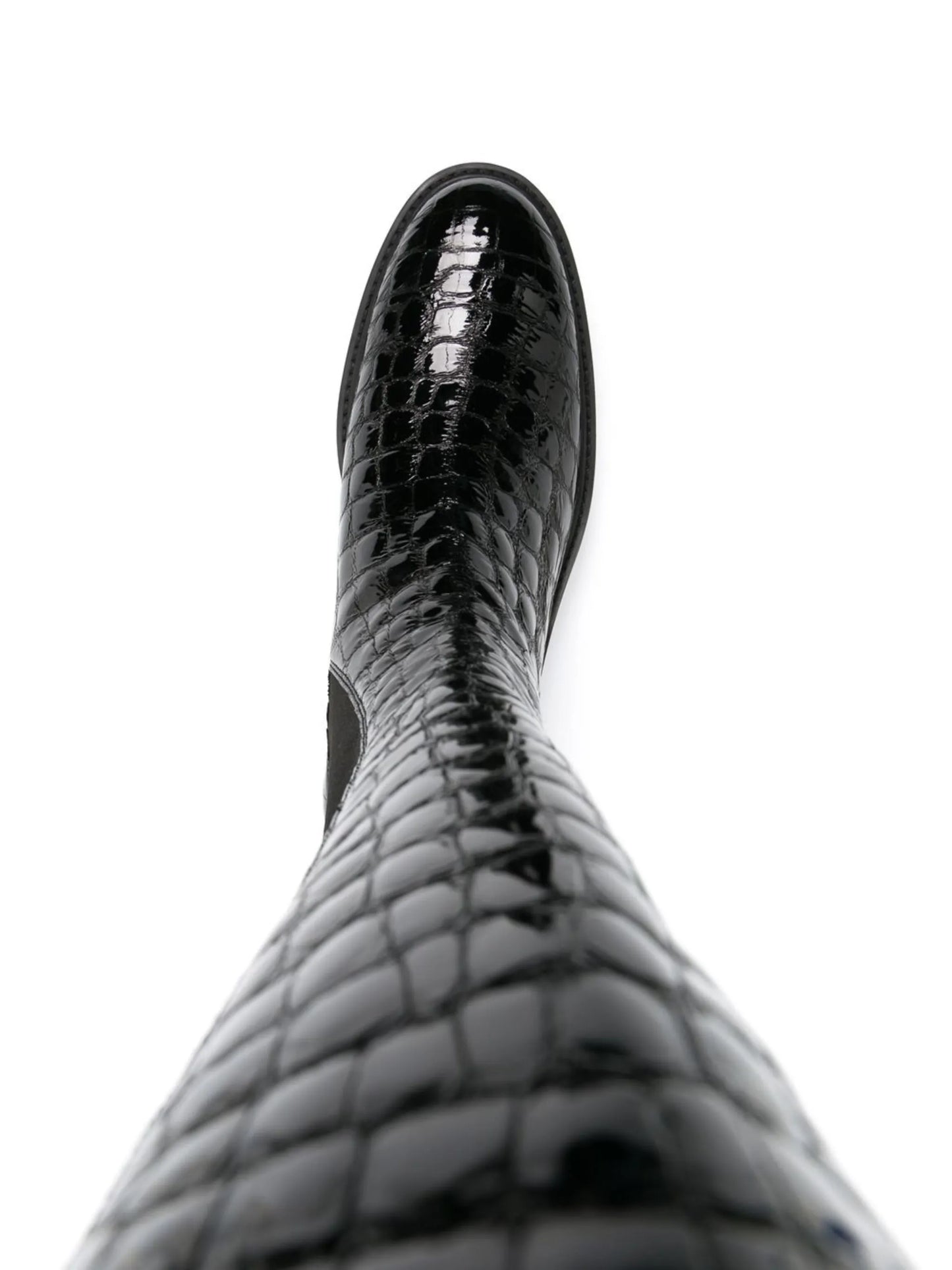 Crosby 50mm knee-high Chelsea boots