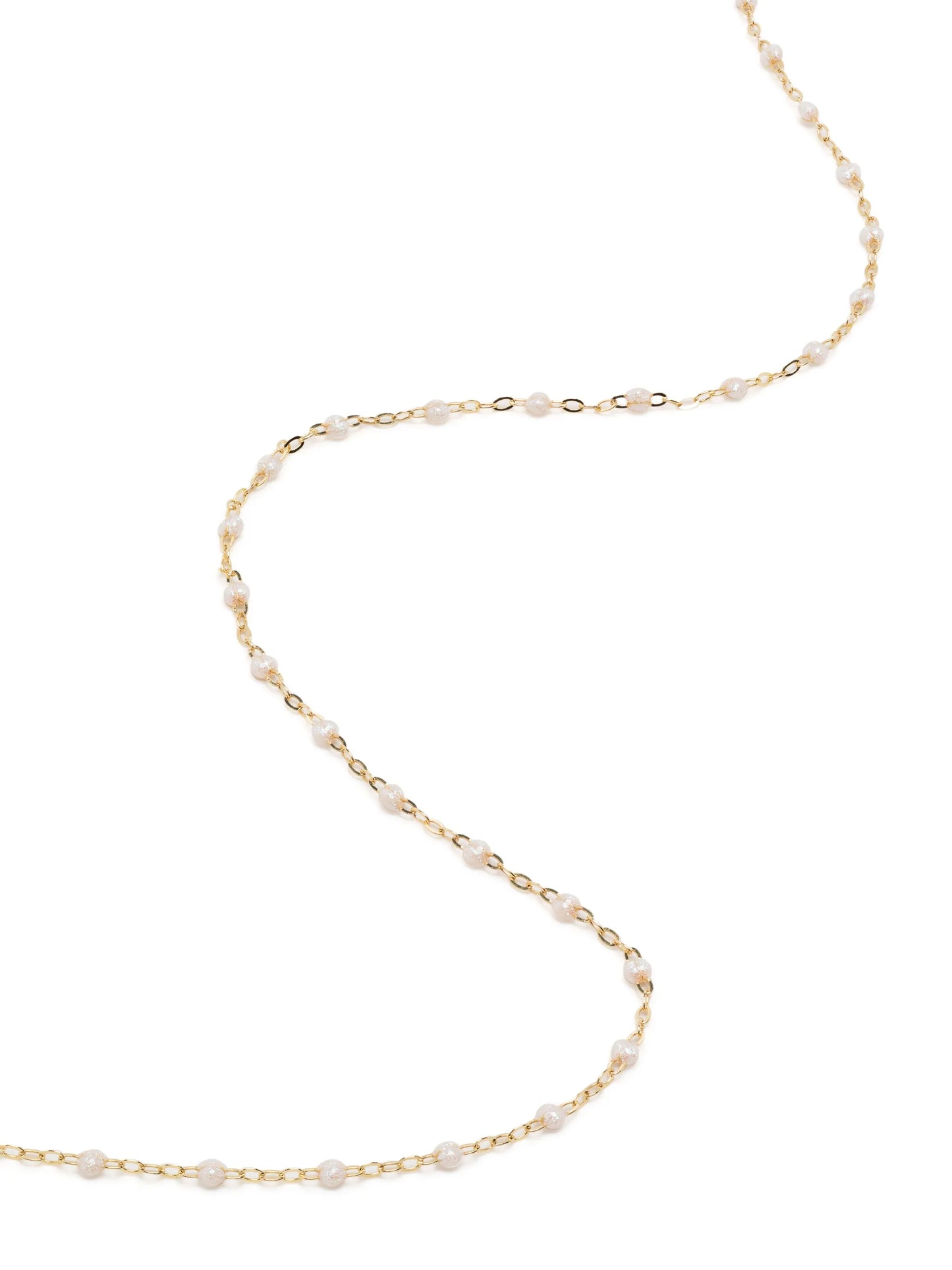 18kt yellow gold opal necklace