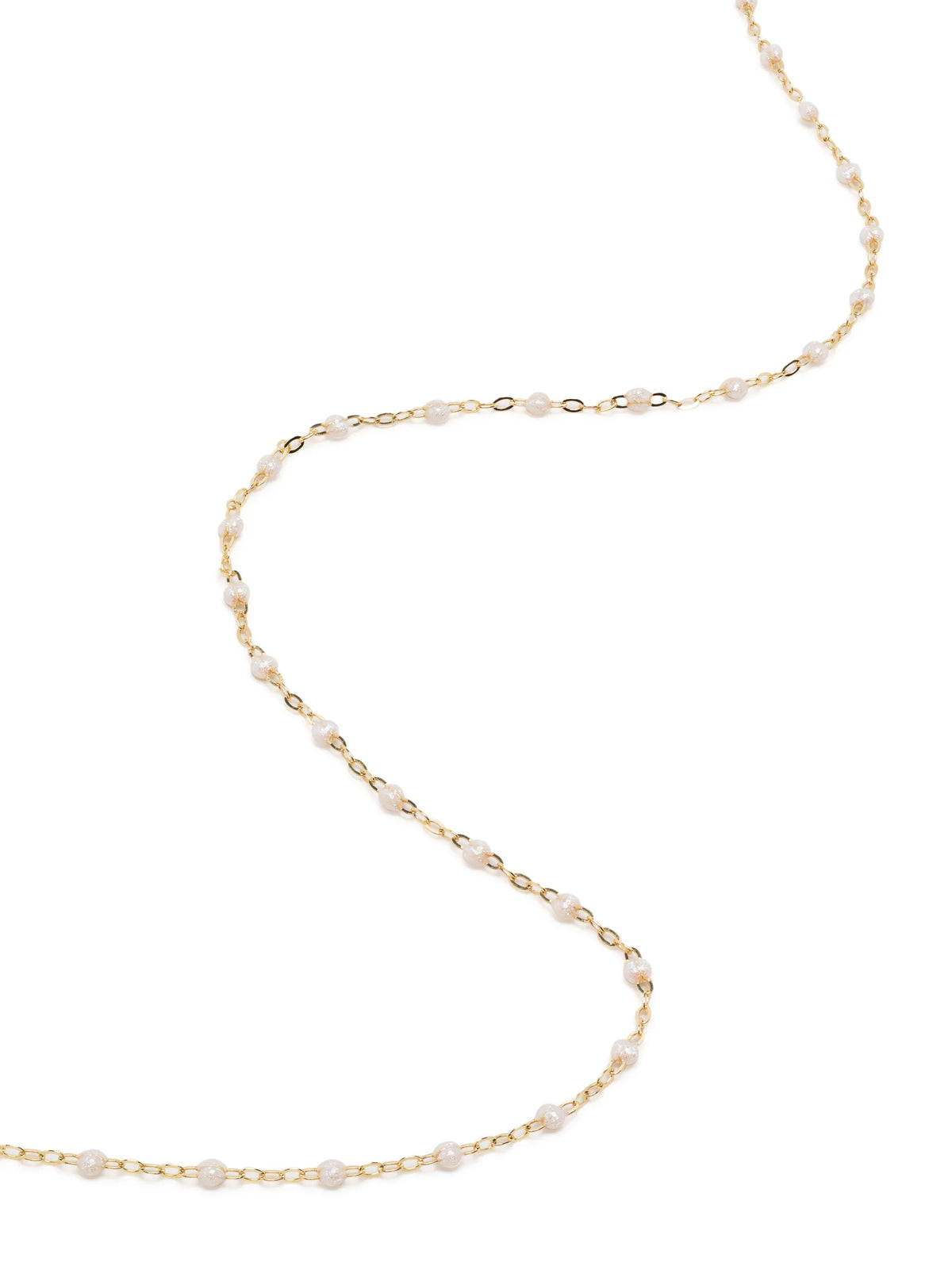 18kt yellow gold opal necklace