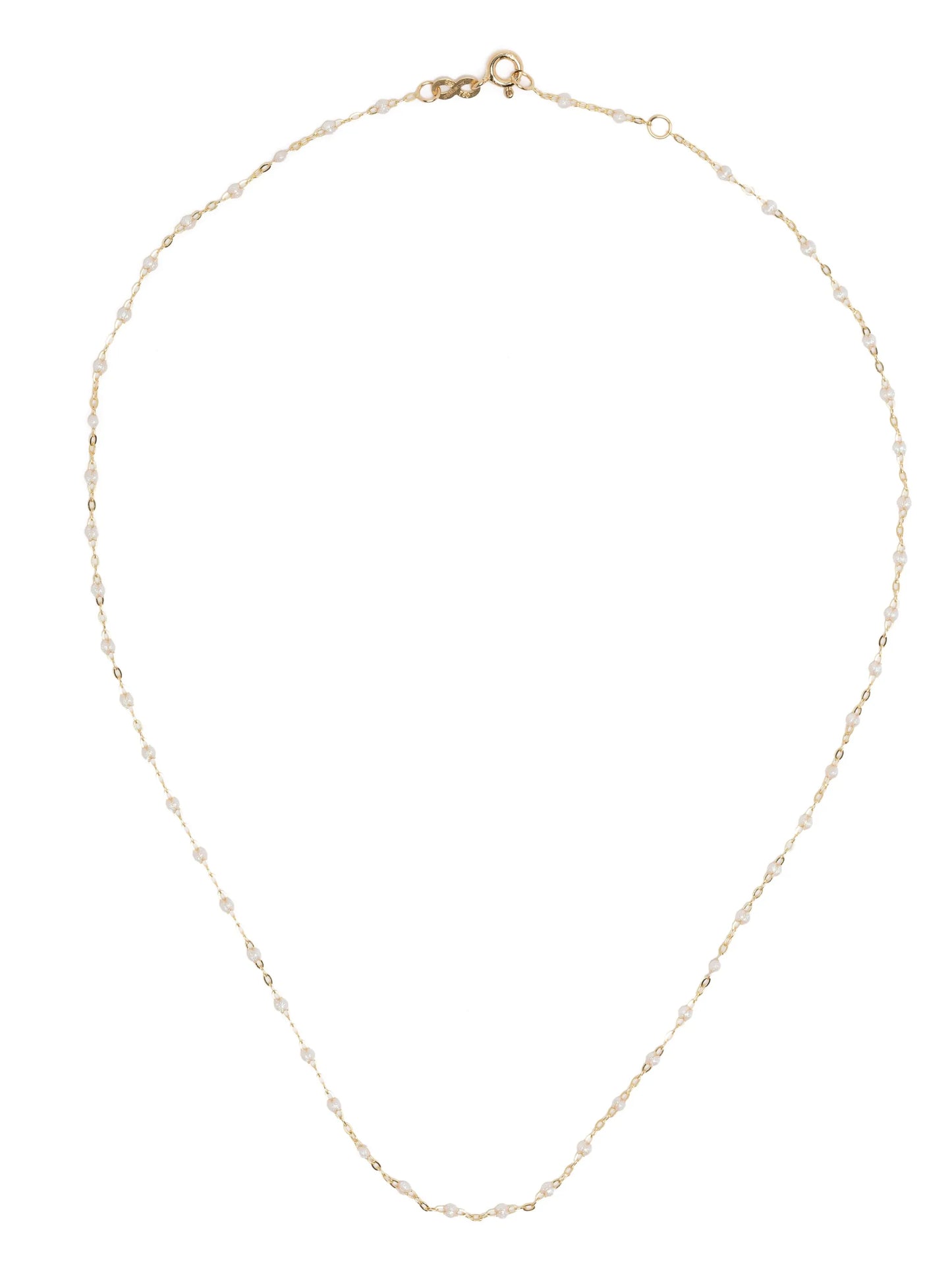 18kt yellow gold opal necklace