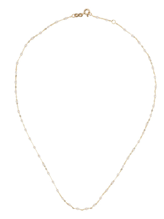 18kt yellow gold opal necklace