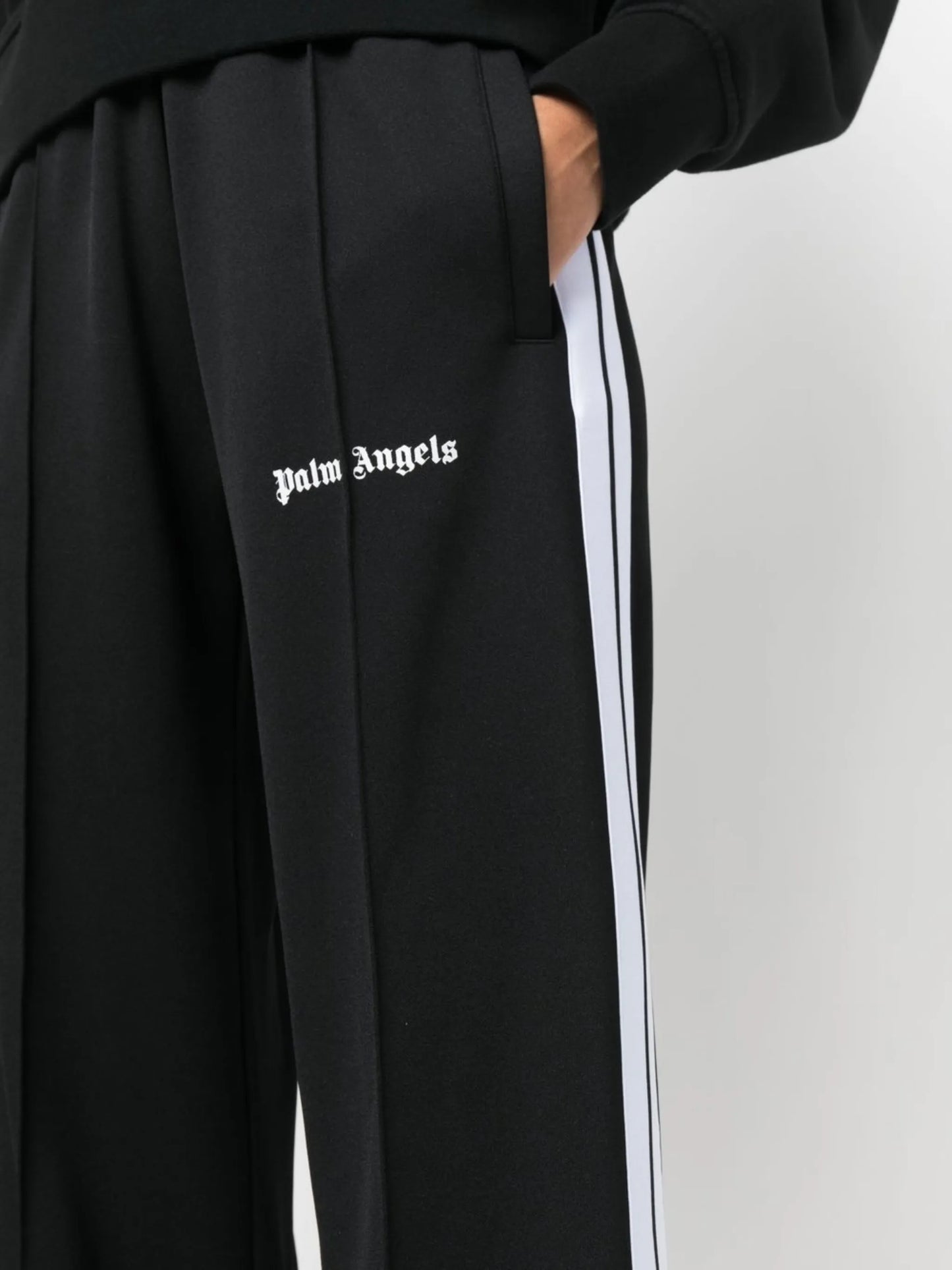 logo-print track pants