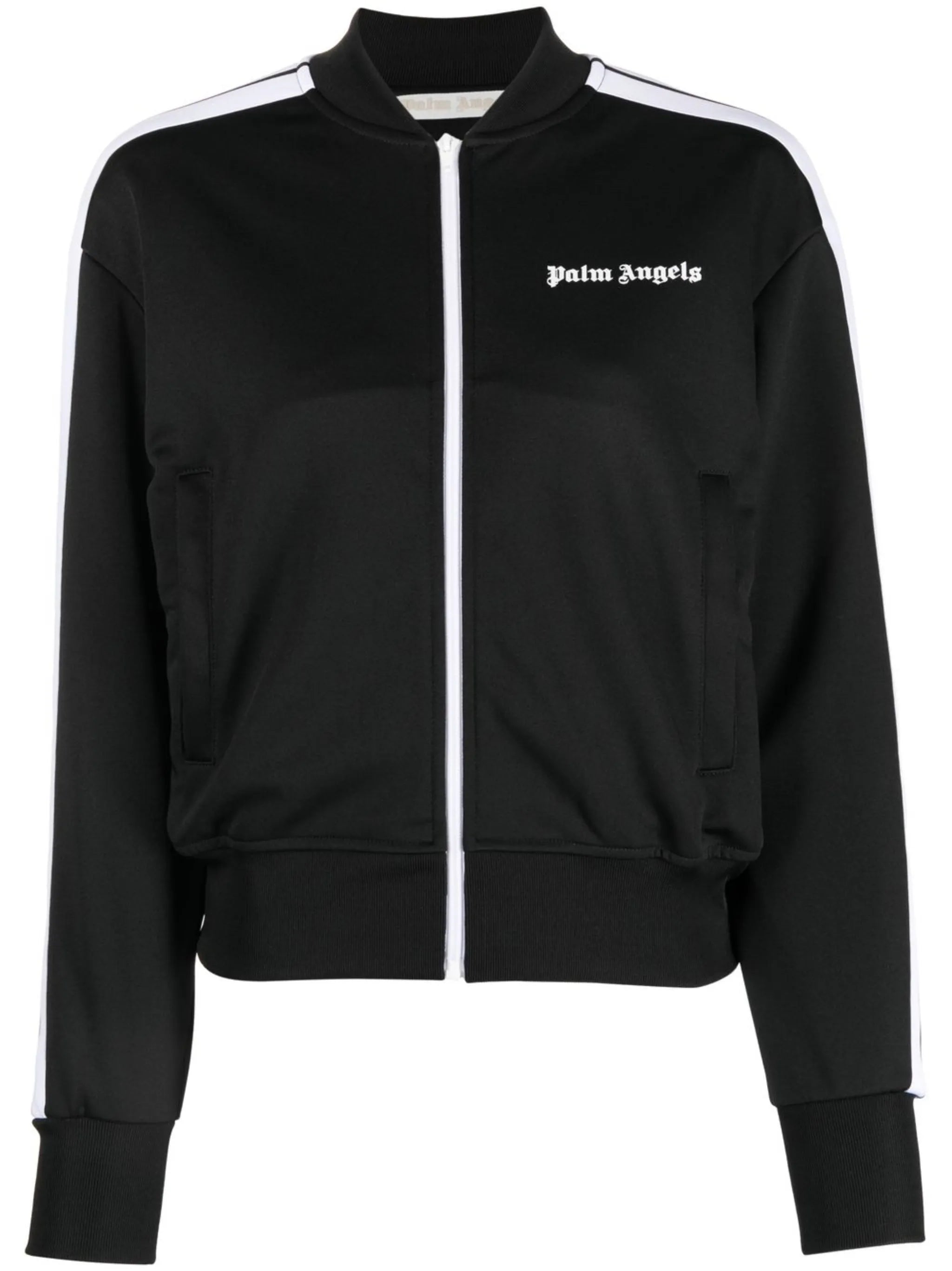 logo-print track jacket