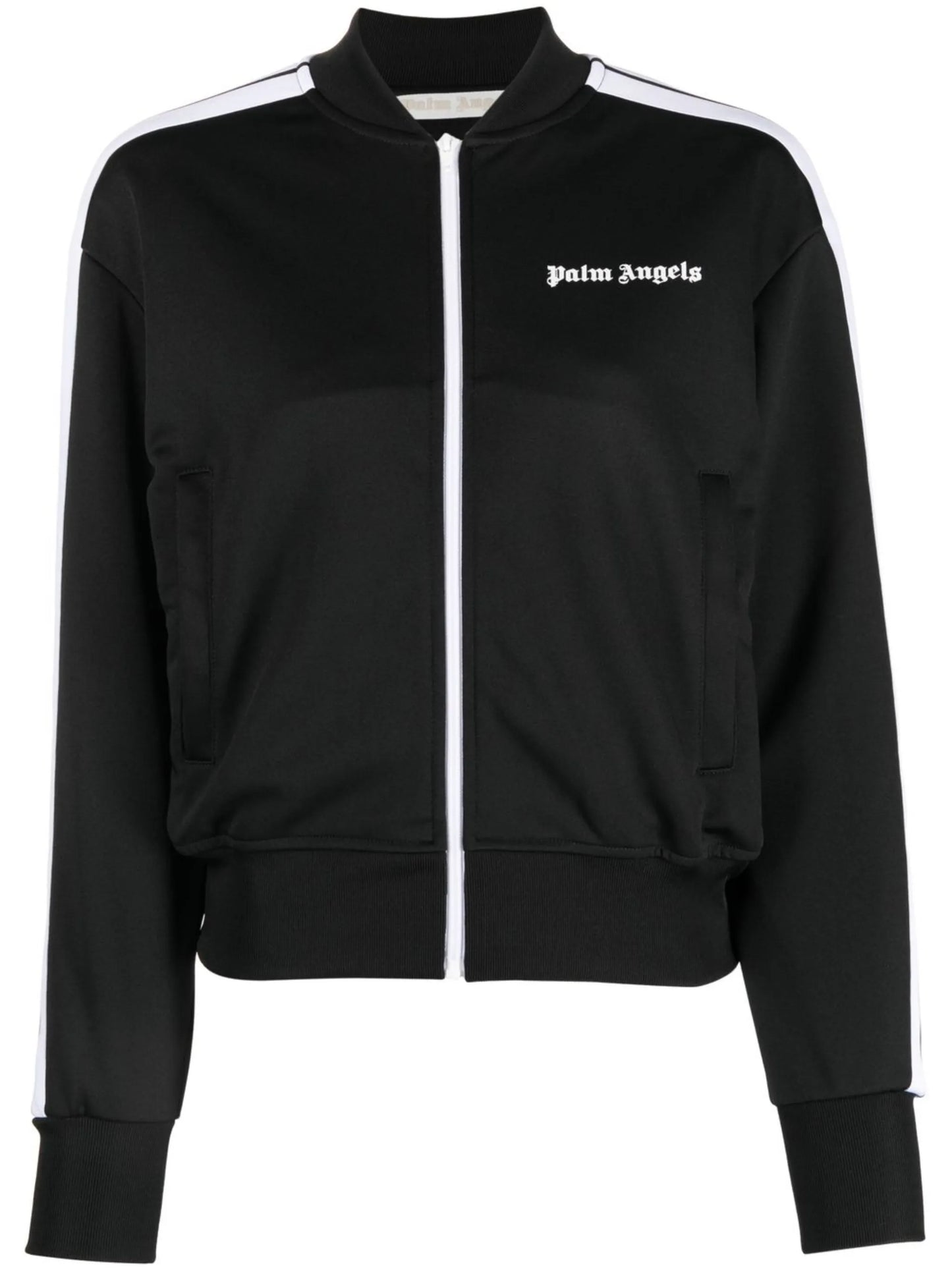 logo-print track jacket