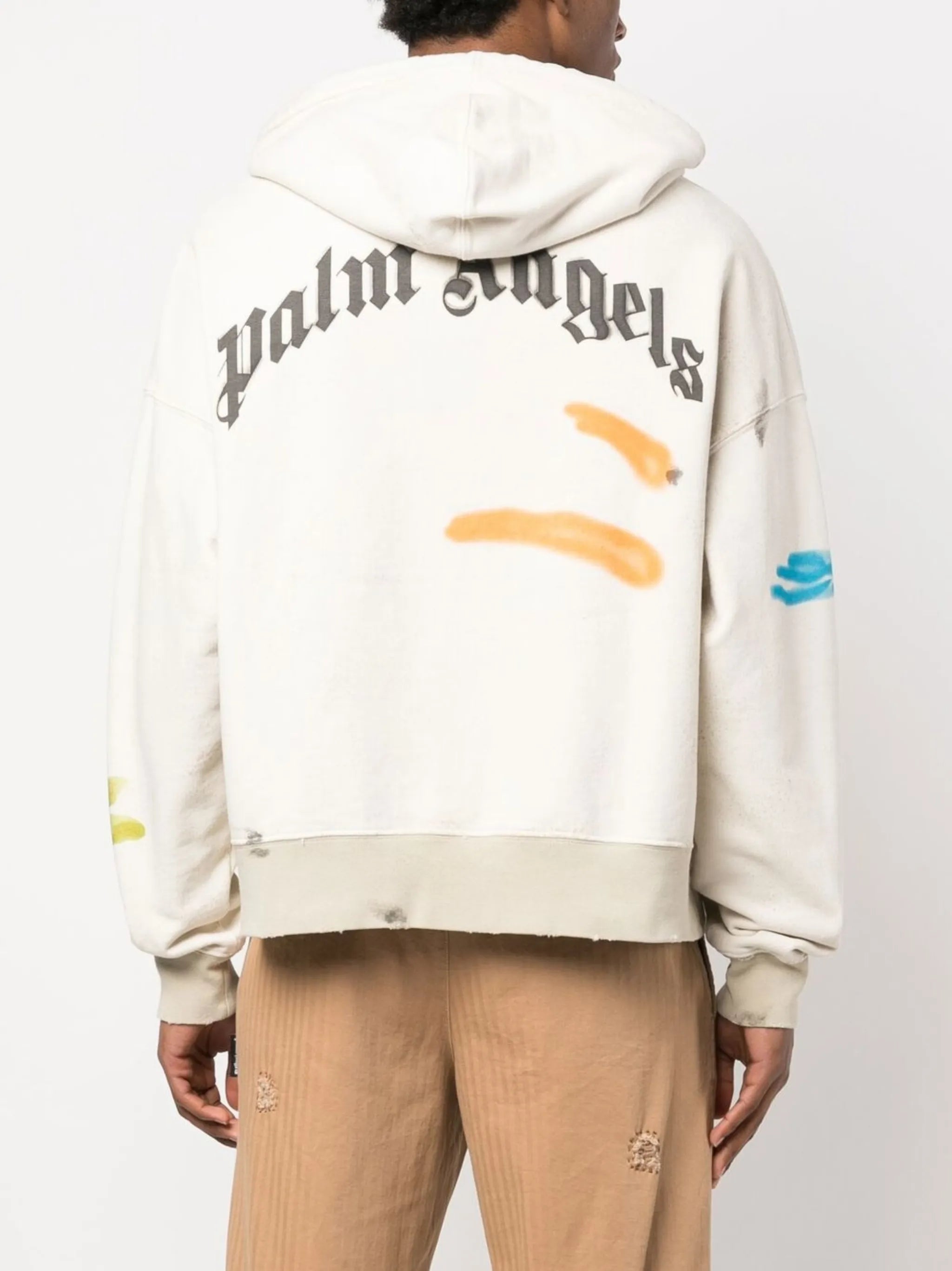 logo-print hoodie