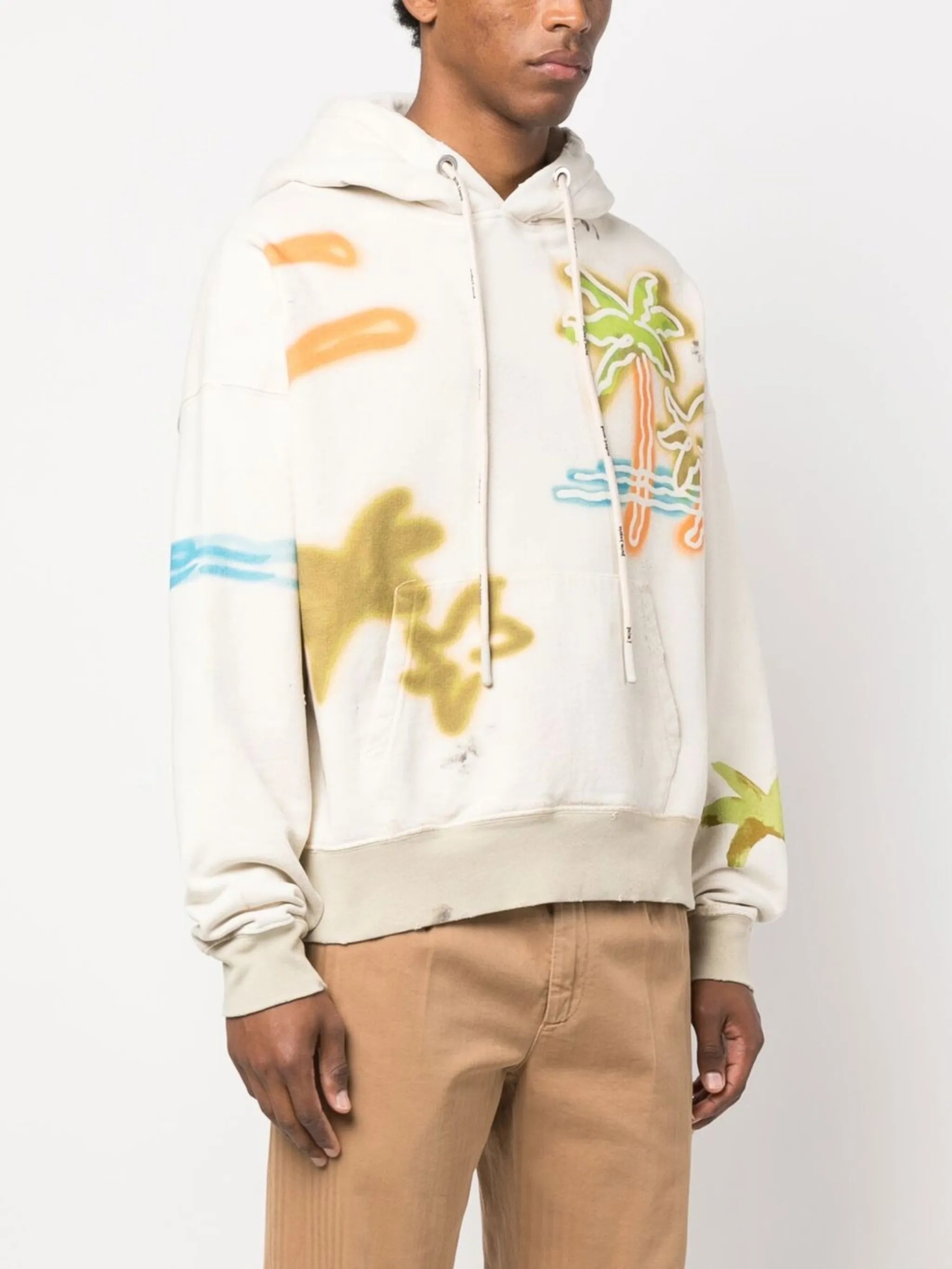 logo-print hoodie