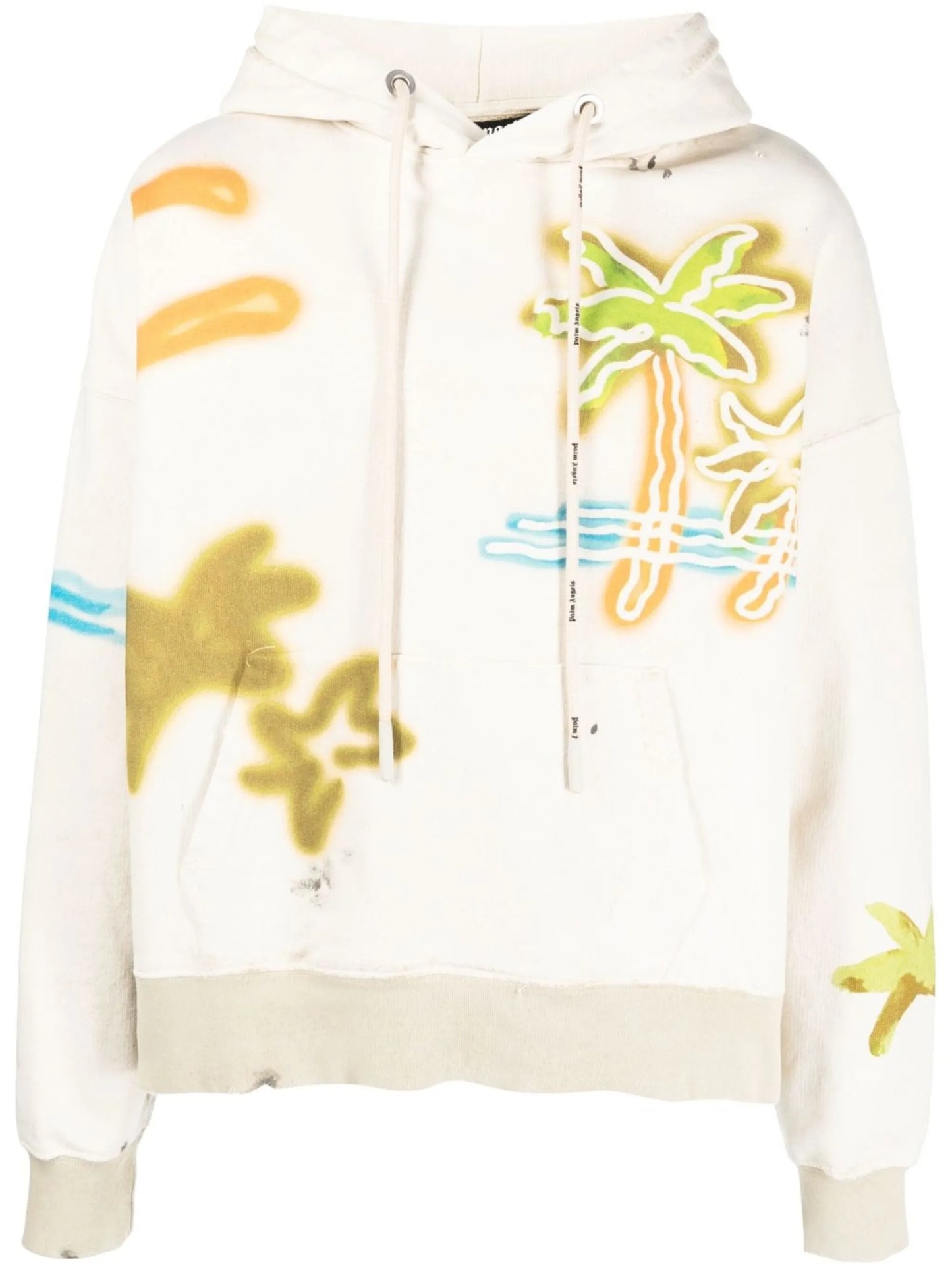 logo-print hoodie