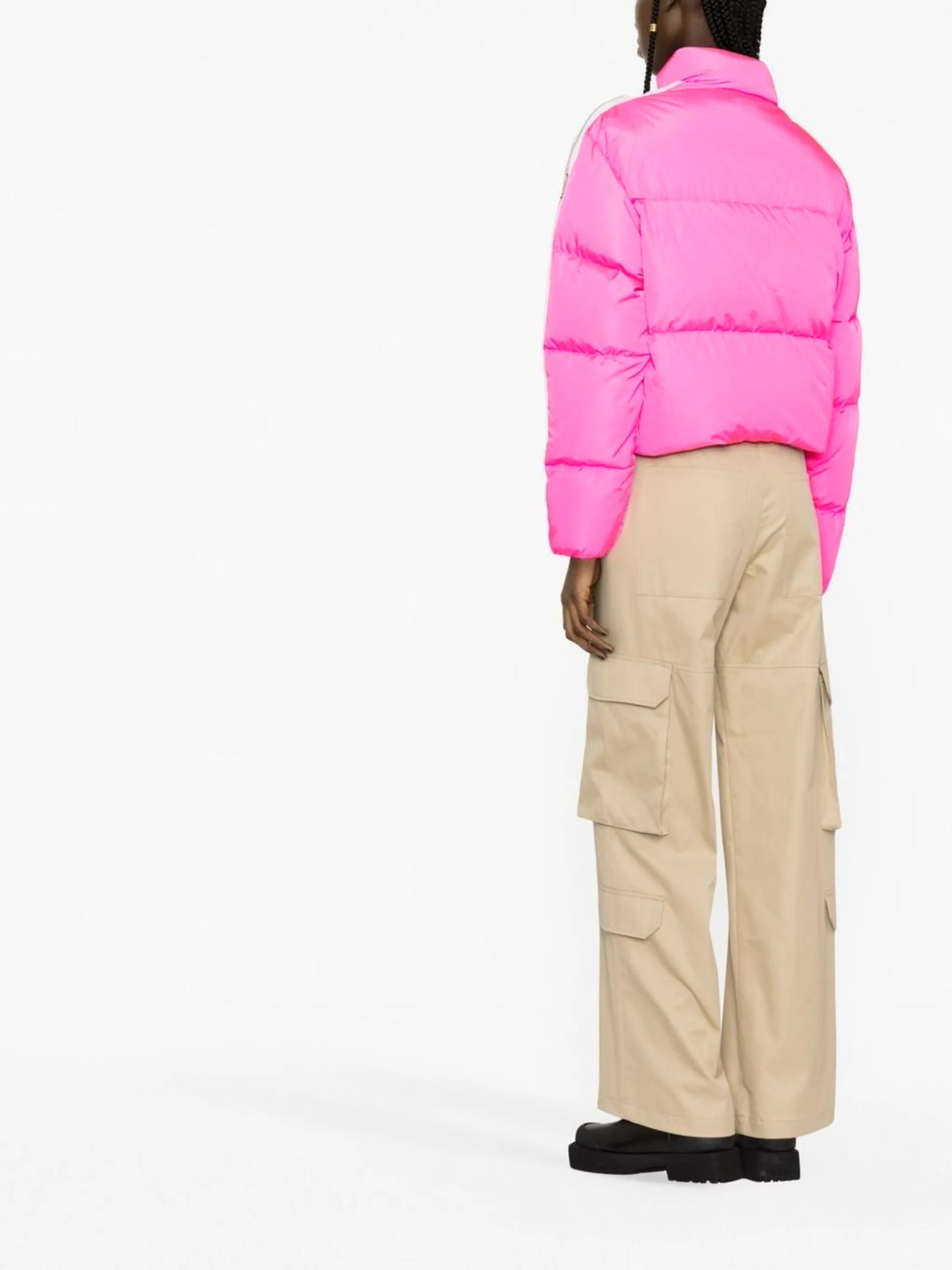 cropped puffer jacket