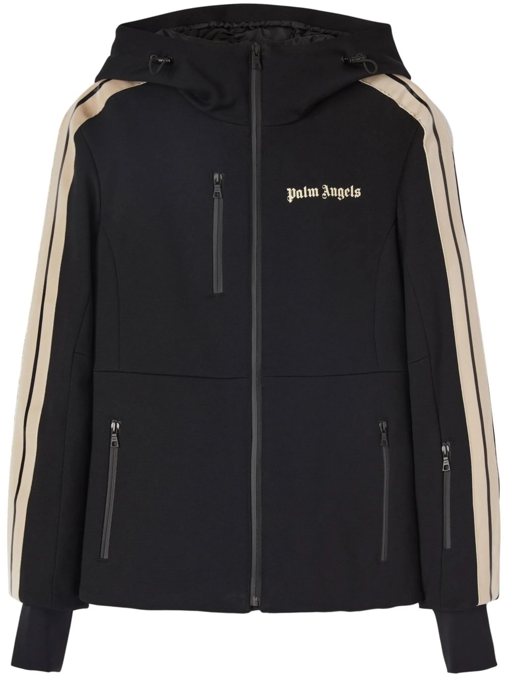 logo-print ski jacket