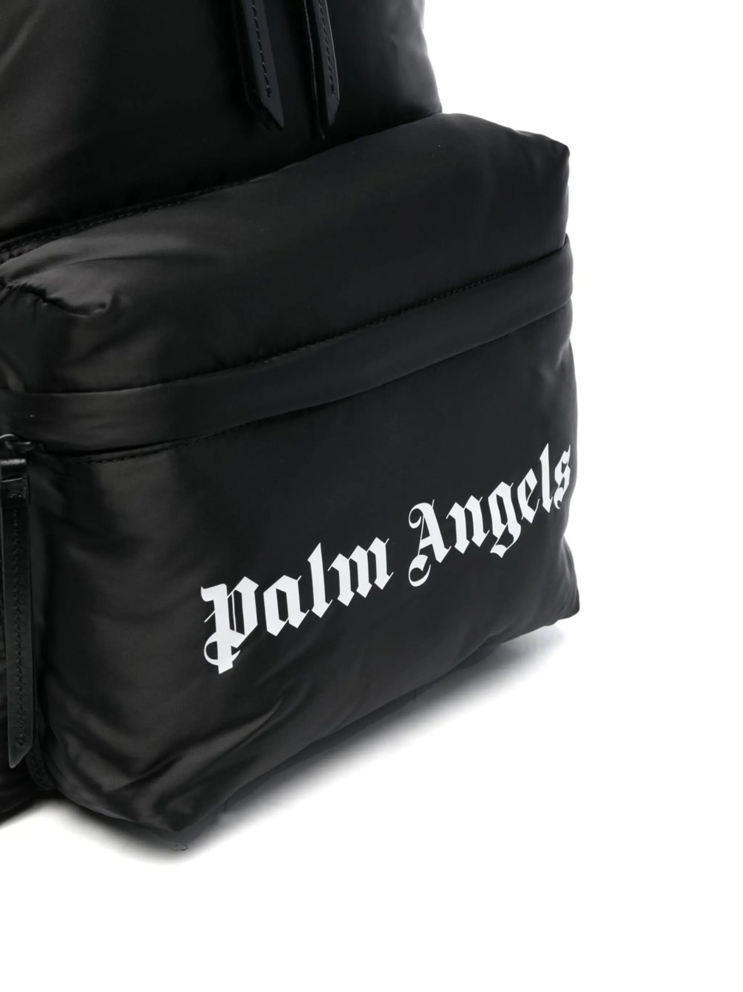logo-print backpack